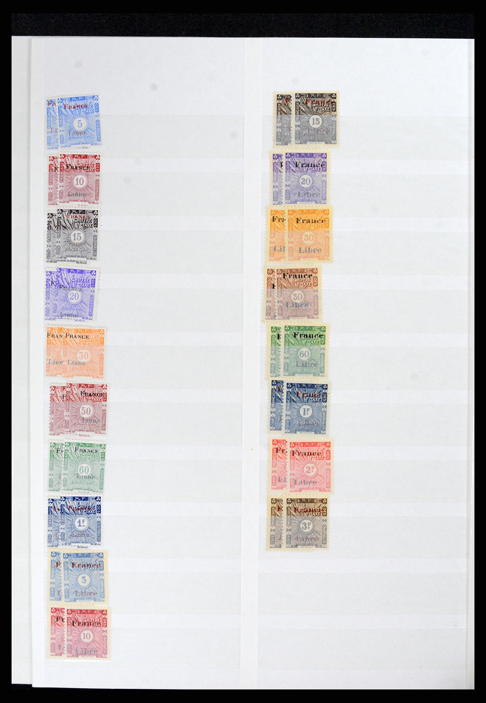 37928 058 - Stamp Collection 37928 French Somalia 1894-1984.