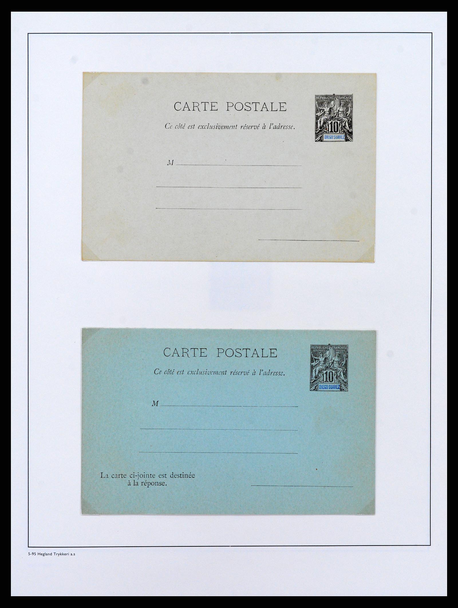 37929 019 - Stamp Collection 37929 Madagascar 1889-2000.