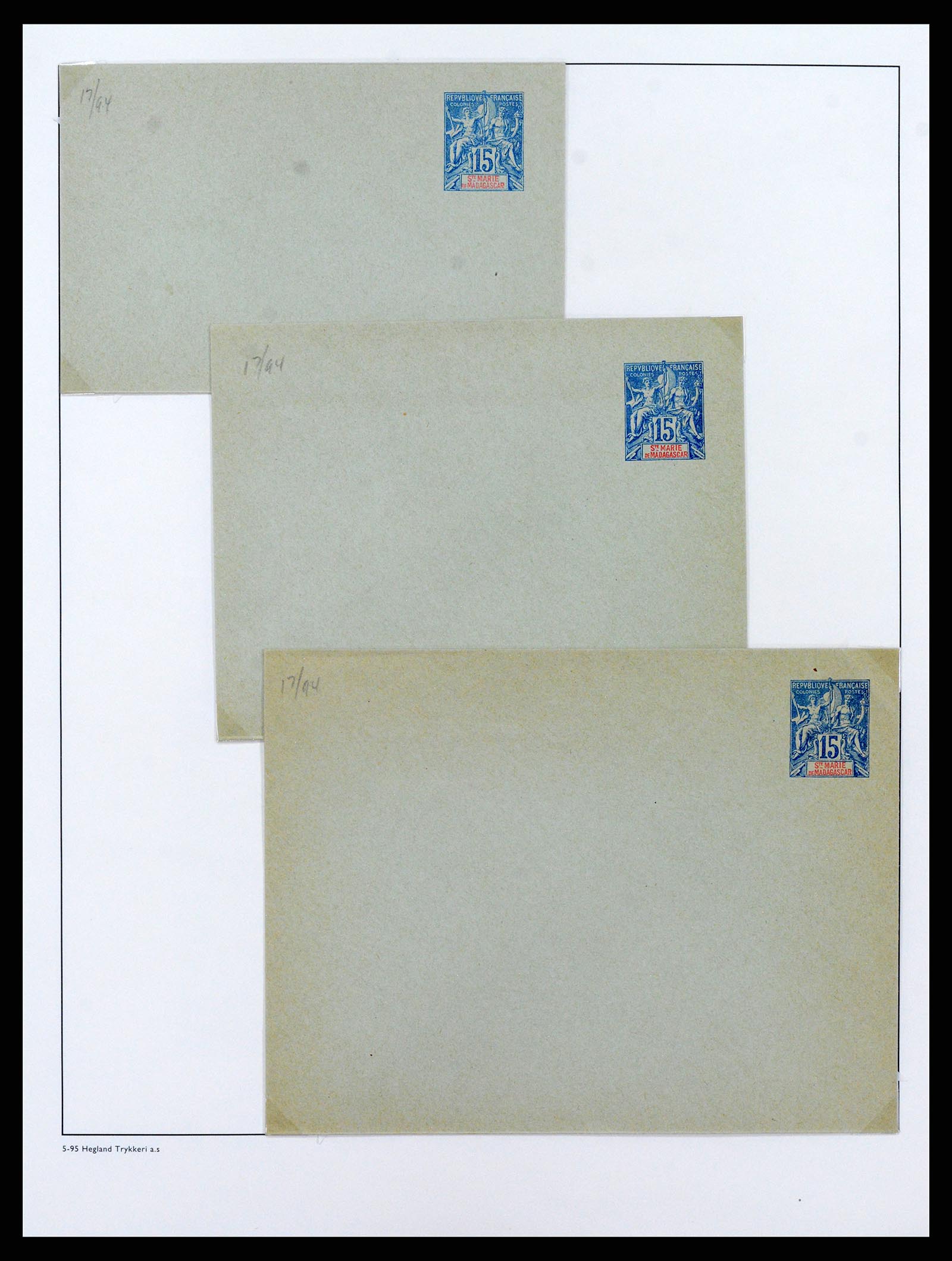 37929 032 - Stamp Collection 37929 Madagascar 1889-2000.