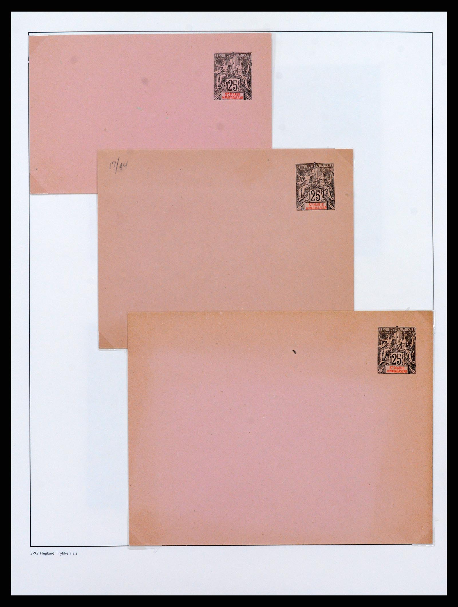 37929 033 - Stamp Collection 37929 Madagascar 1889-2000.