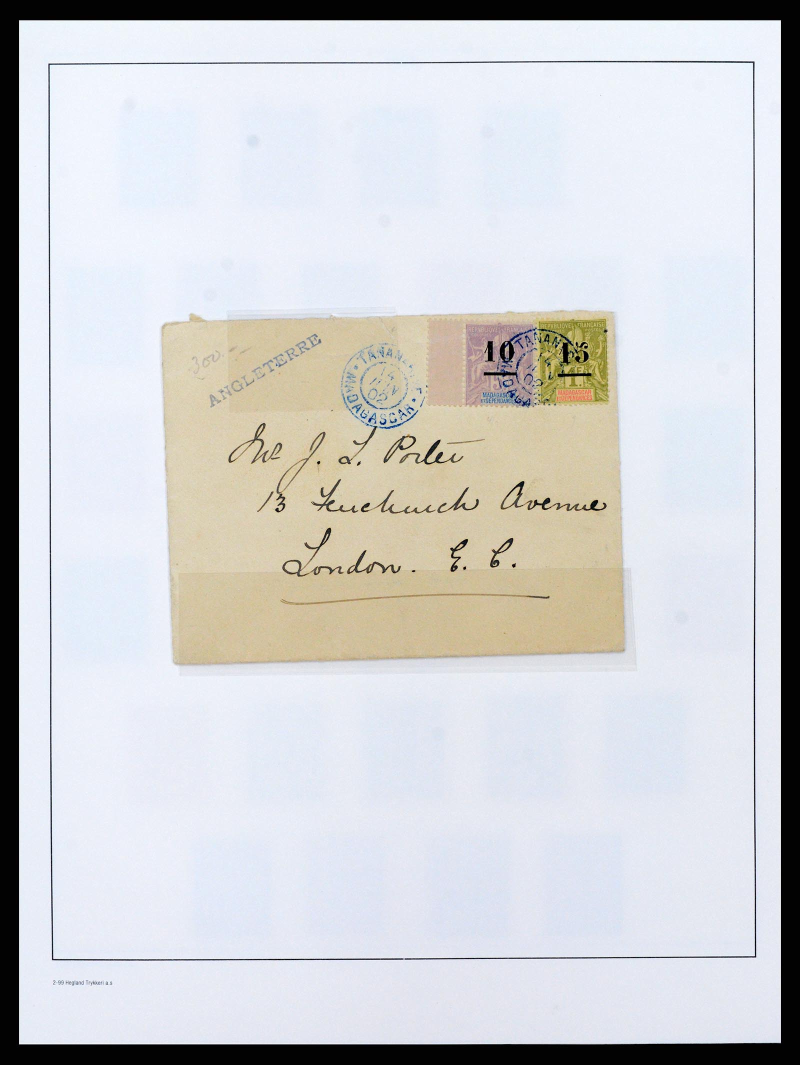 37929 049 - Postzegelverzameling 37929 Madagascar 1889-2000.