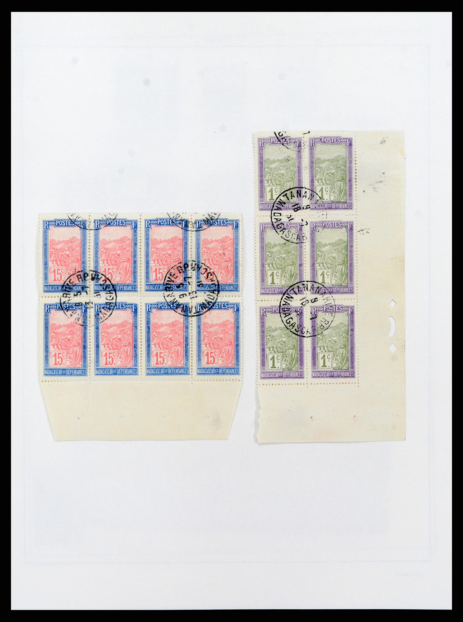37929 055 - Stamp Collection 37929 Madagascar 1889-2000.