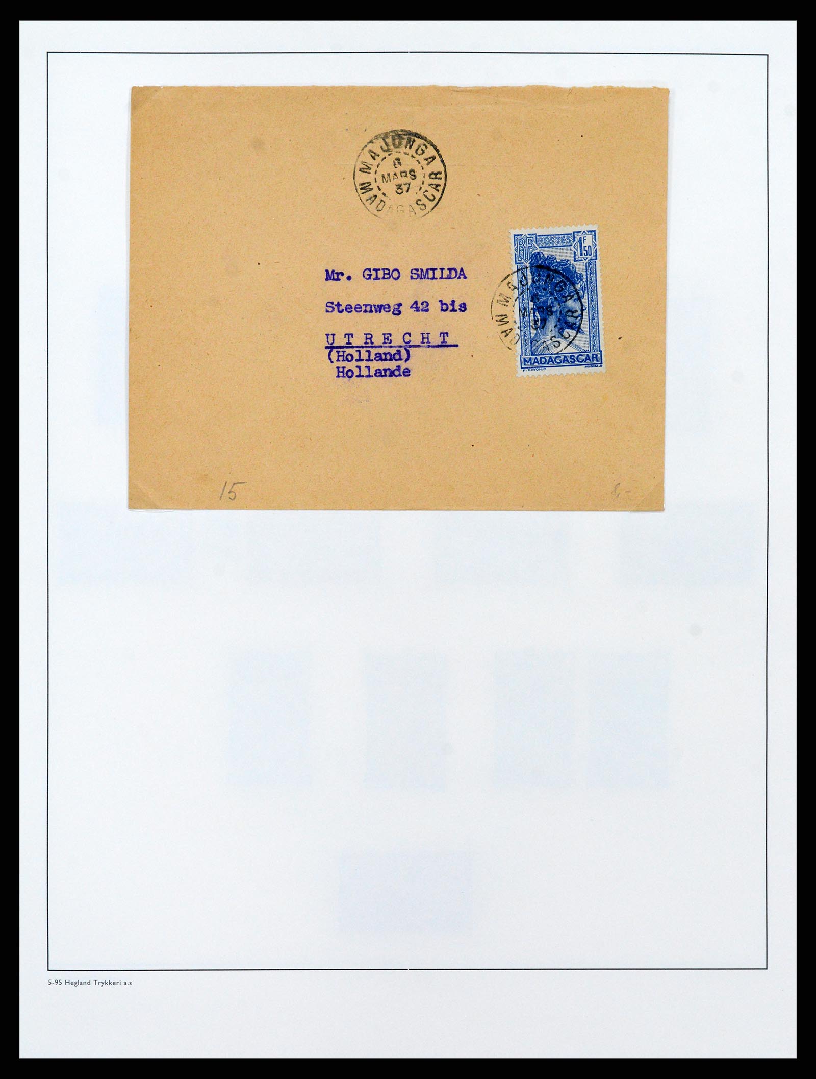 37929 066 - Stamp Collection 37929 Madagascar 1889-2000.