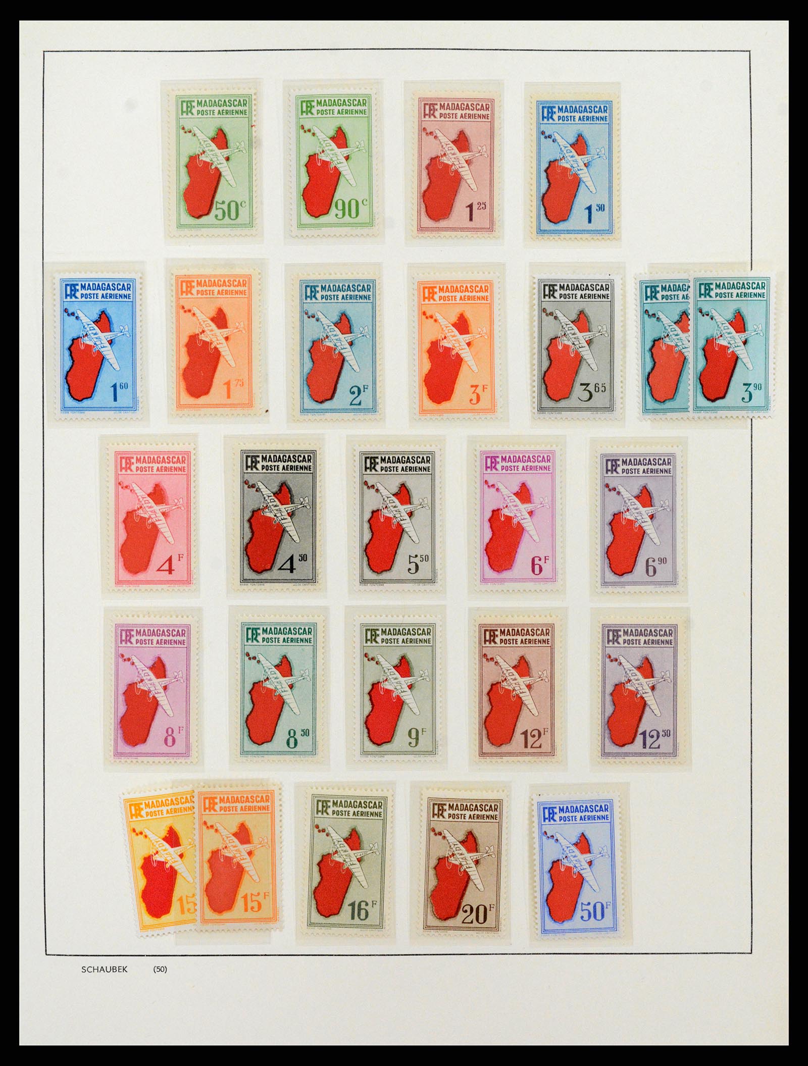 37929 072 - Stamp Collection 37929 Madagascar 1889-2000.