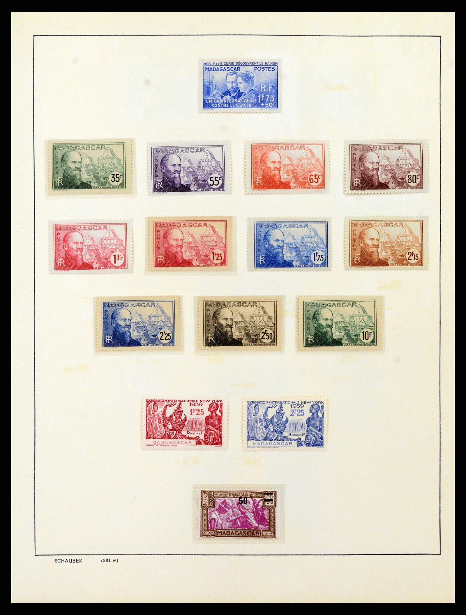 37929 074 - Stamp Collection 37929 Madagascar 1889-2000.