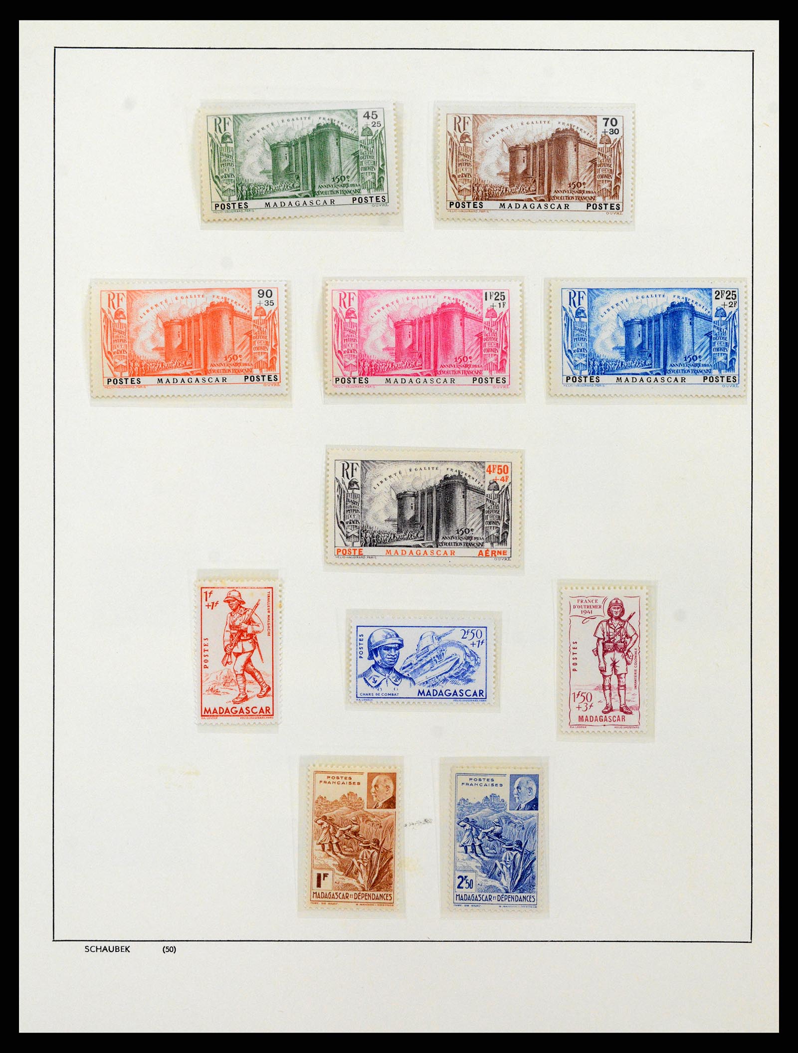 37929 075 - Stamp Collection 37929 Madagascar 1889-2000.