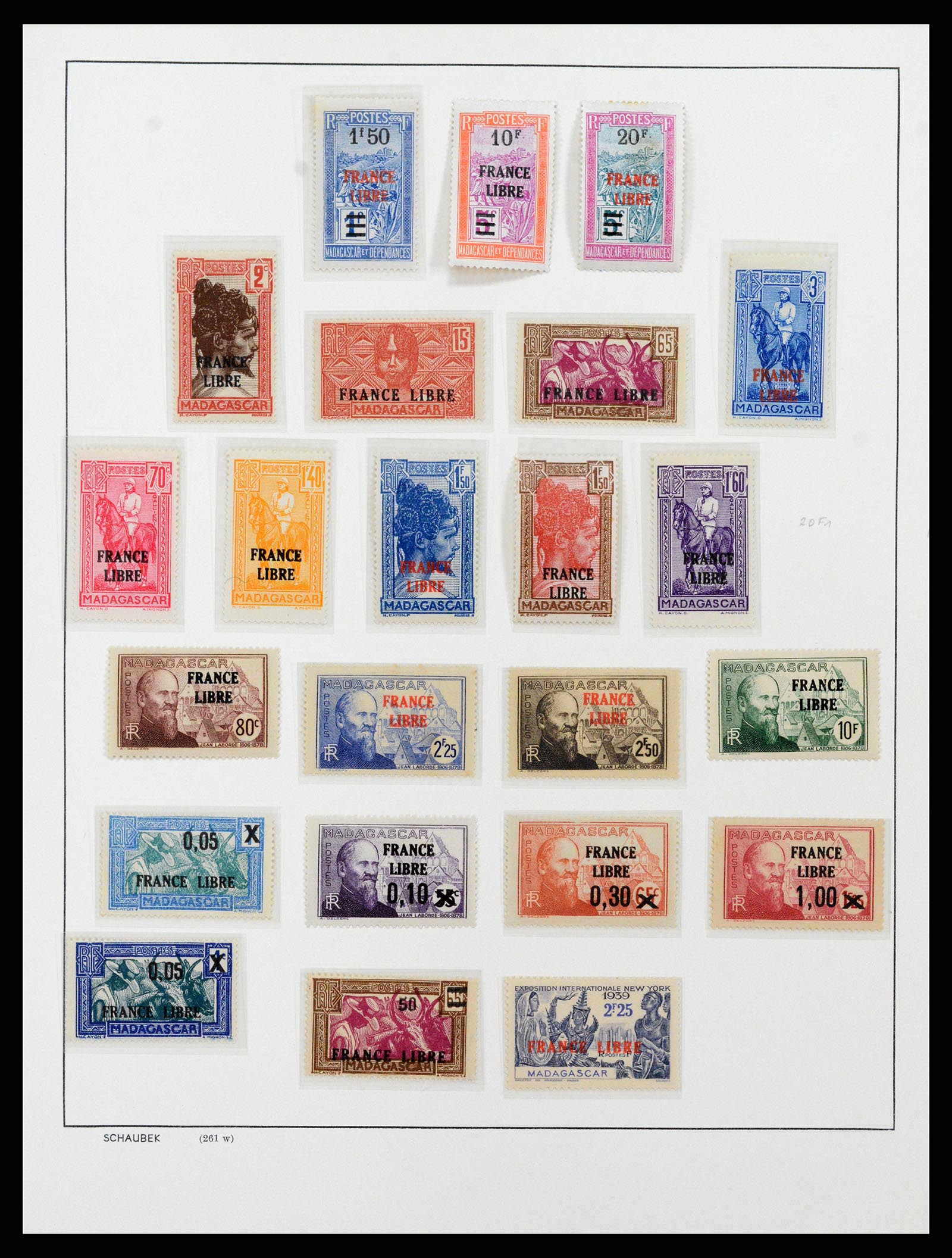 37929 076 - Stamp Collection 37929 Madagascar 1889-2000.