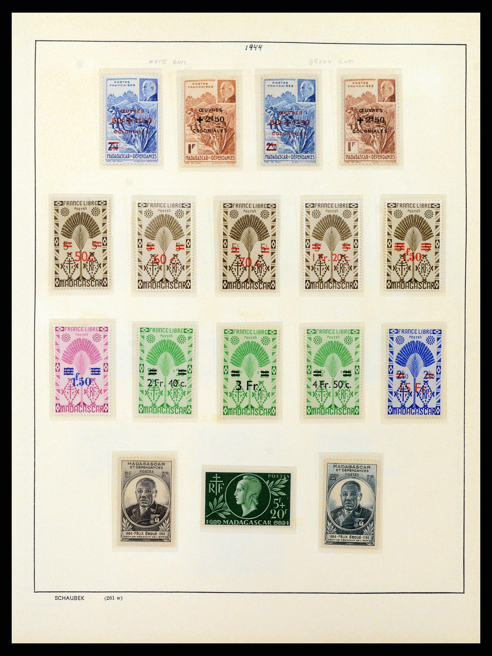 37929 082 - Stamp Collection 37929 Madagascar 1889-2000.