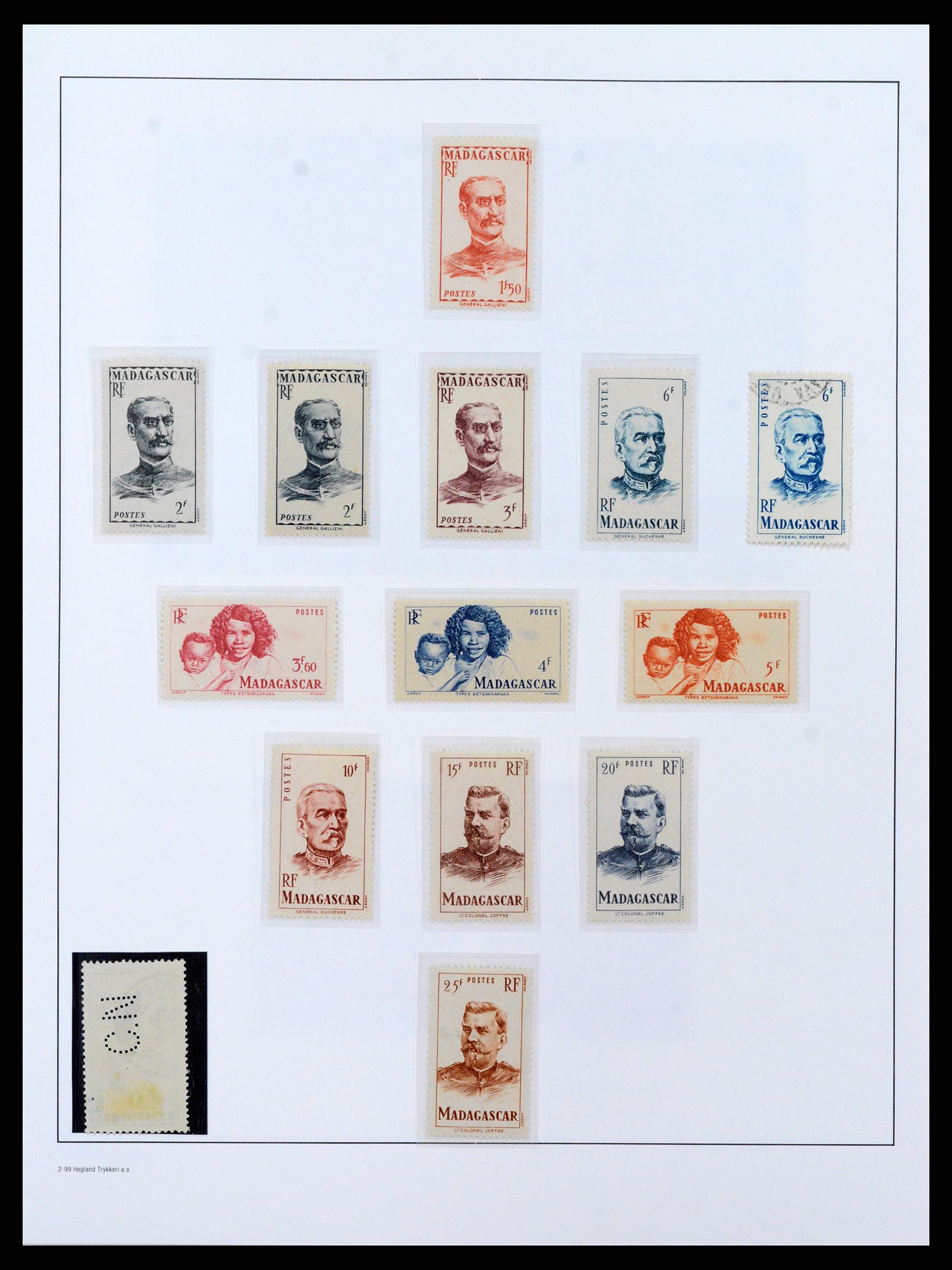 37929 084 - Stamp Collection 37929 Madagascar 1889-2000.