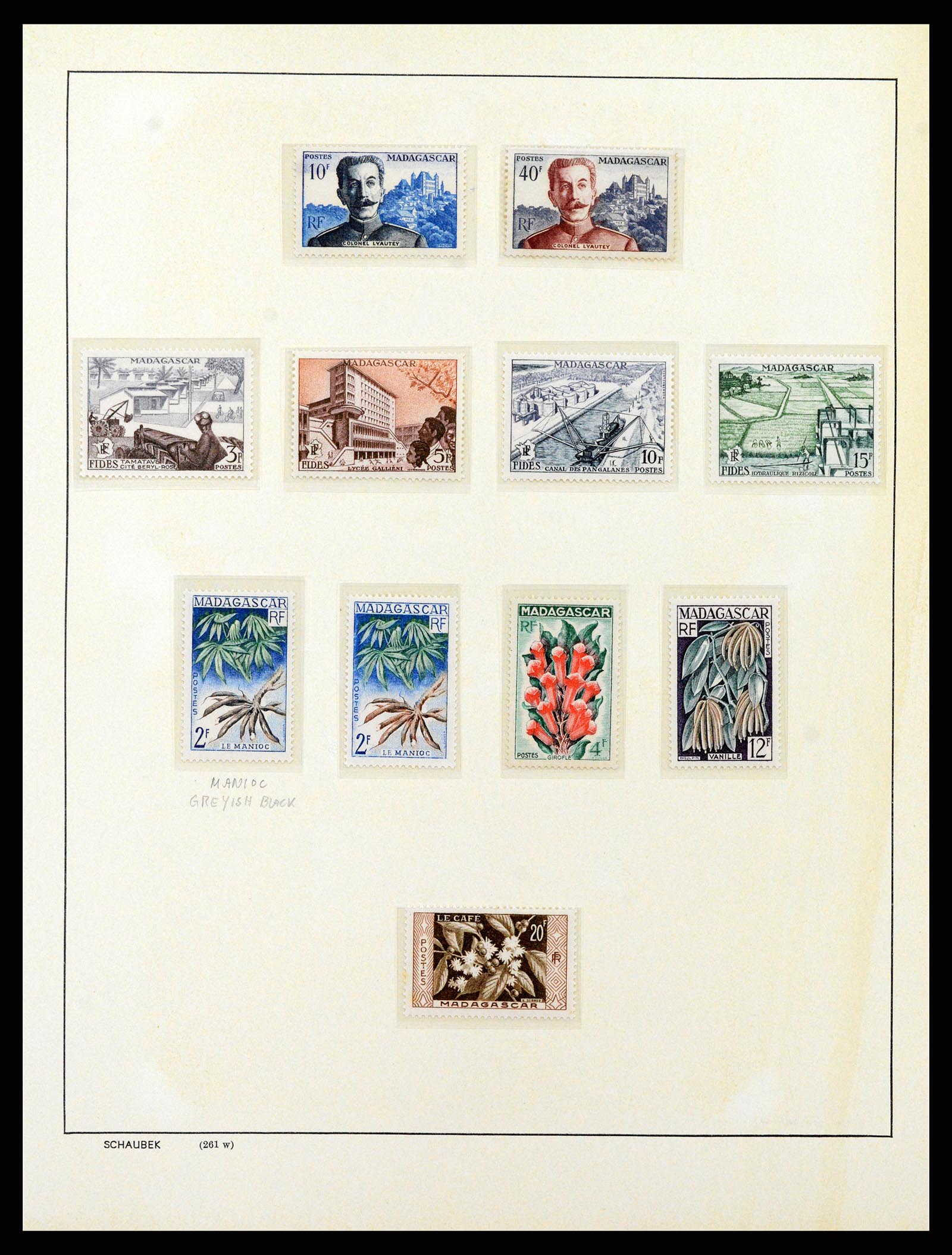 37929 091 - Stamp Collection 37929 Madagascar 1889-2000.