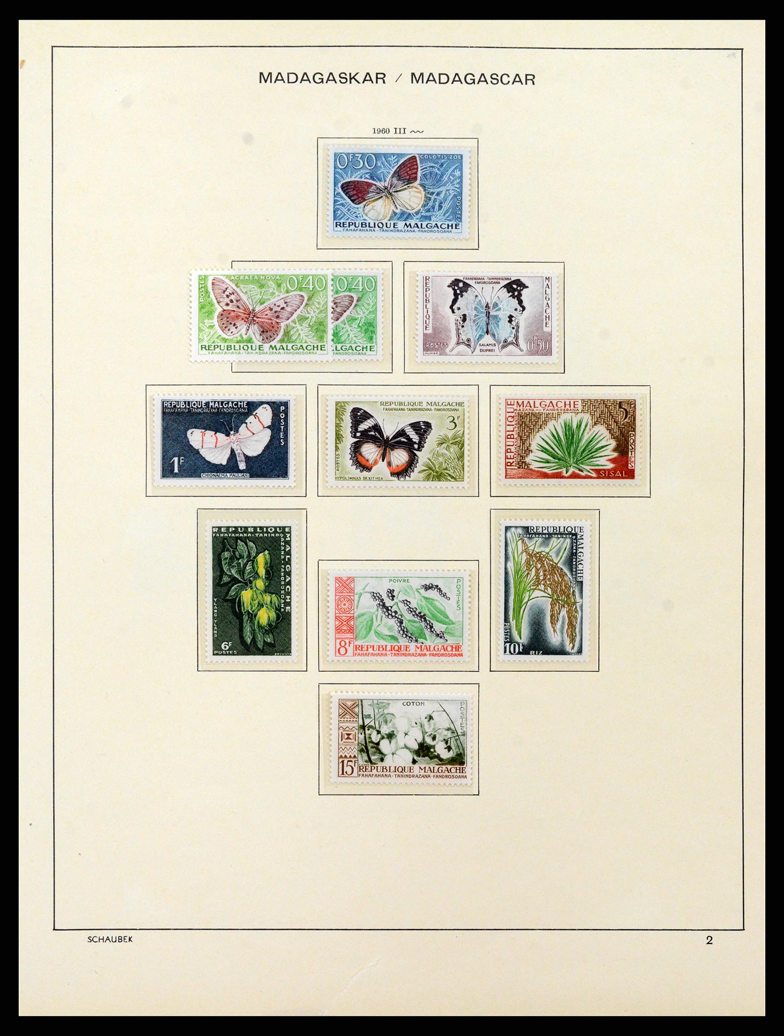 37929 094 - Stamp Collection 37929 Madagascar 1889-2000.