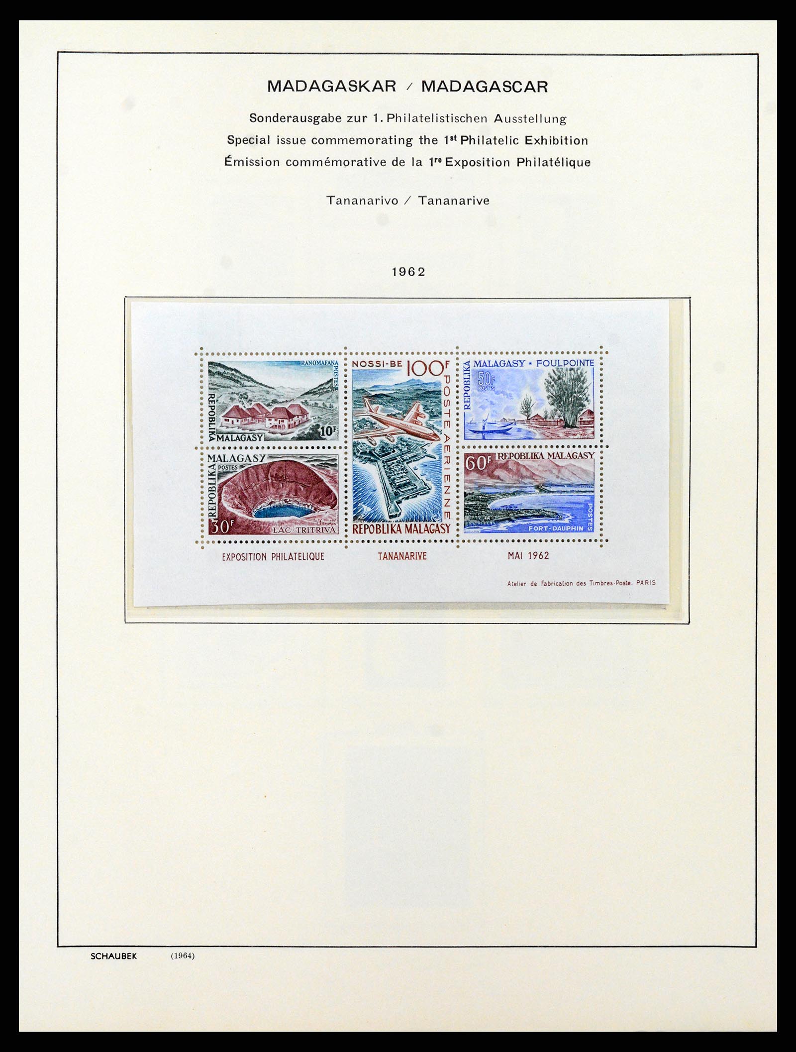 37929 098 - Stamp Collection 37929 Madagascar 1889-2000.