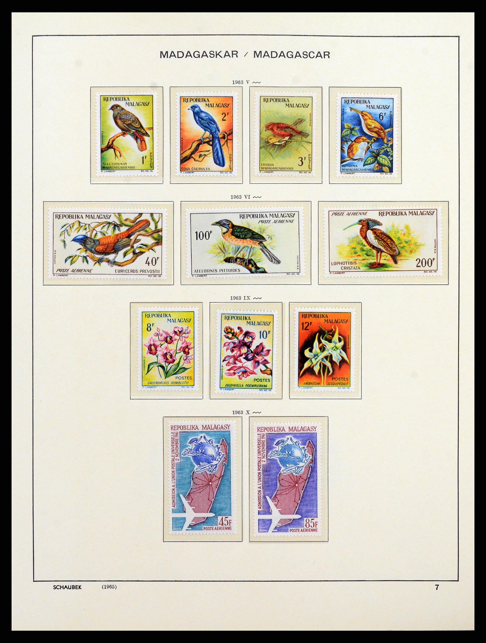 37929 100 - Stamp Collection 37929 Madagascar 1889-2000.