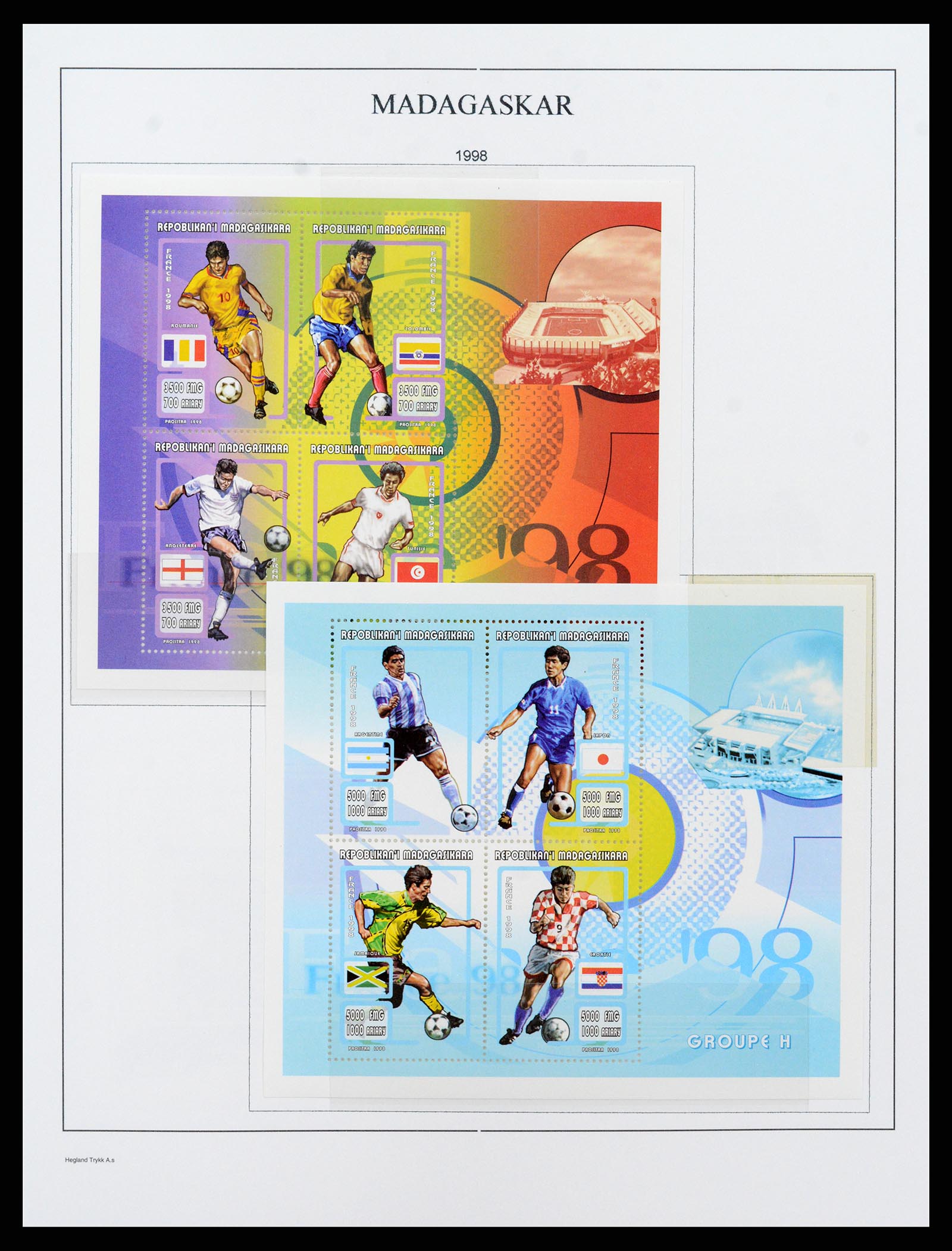37929 267 - Stamp Collection 37929 Madagascar 1889-2000.