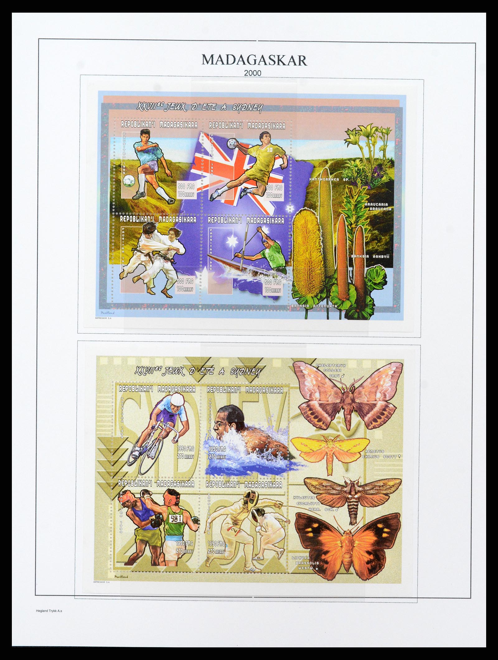 37929 292 - Stamp Collection 37929 Madagascar 1889-2000.