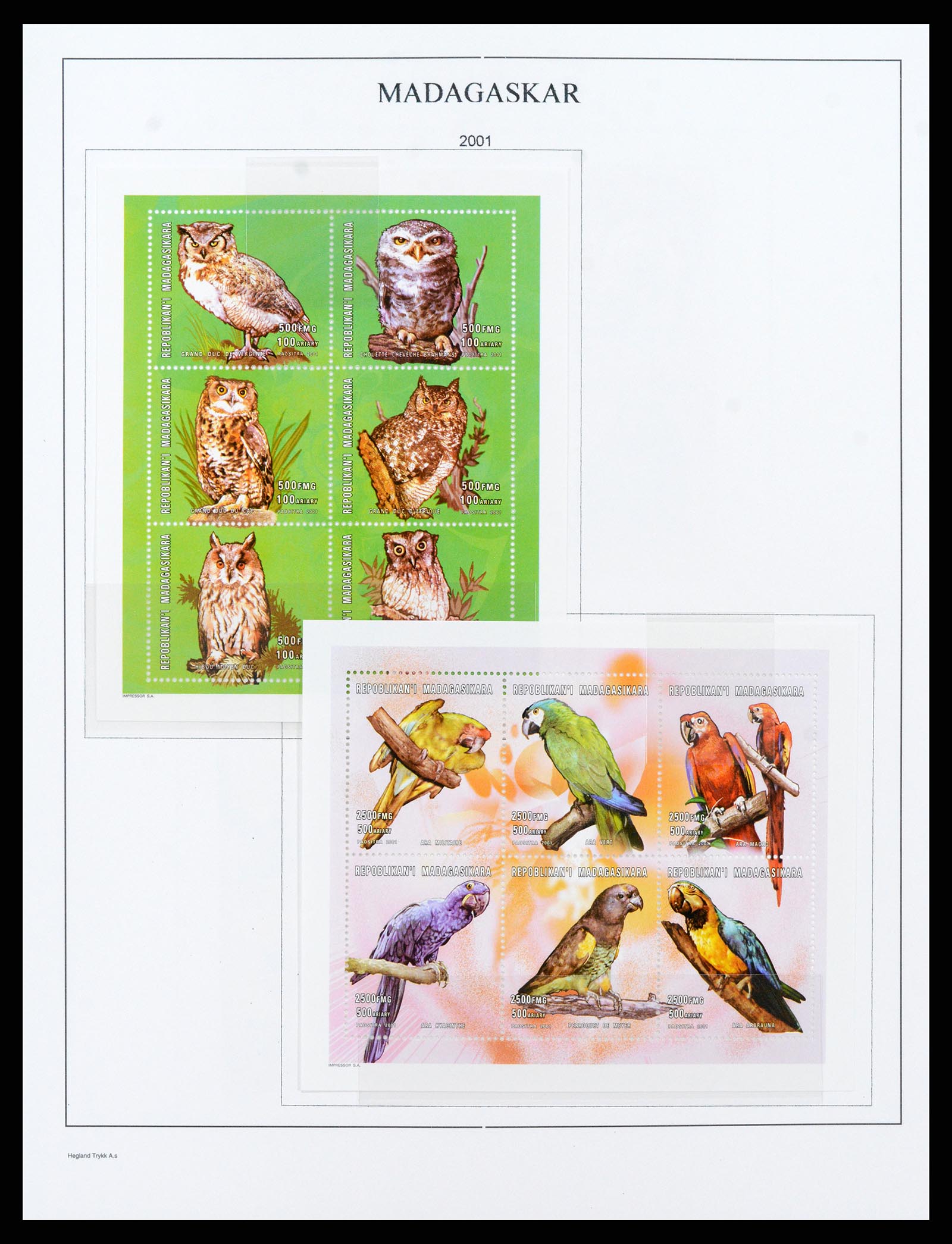 37929 298 - Stamp Collection 37929 Madagascar 1889-2000.