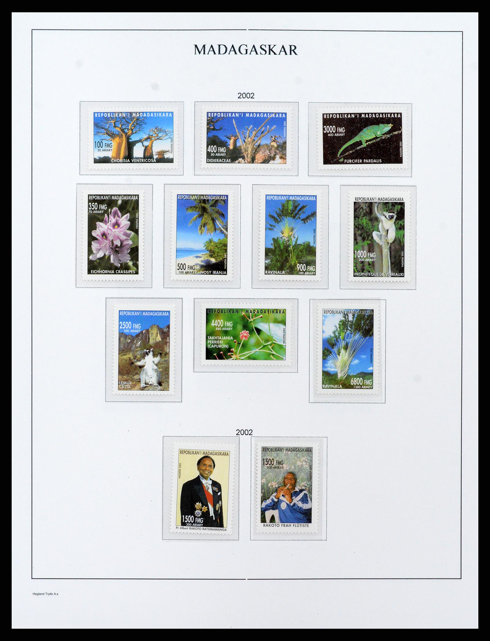 37929 302 - Stamp Collection 37929 Madagascar 1889-2000.