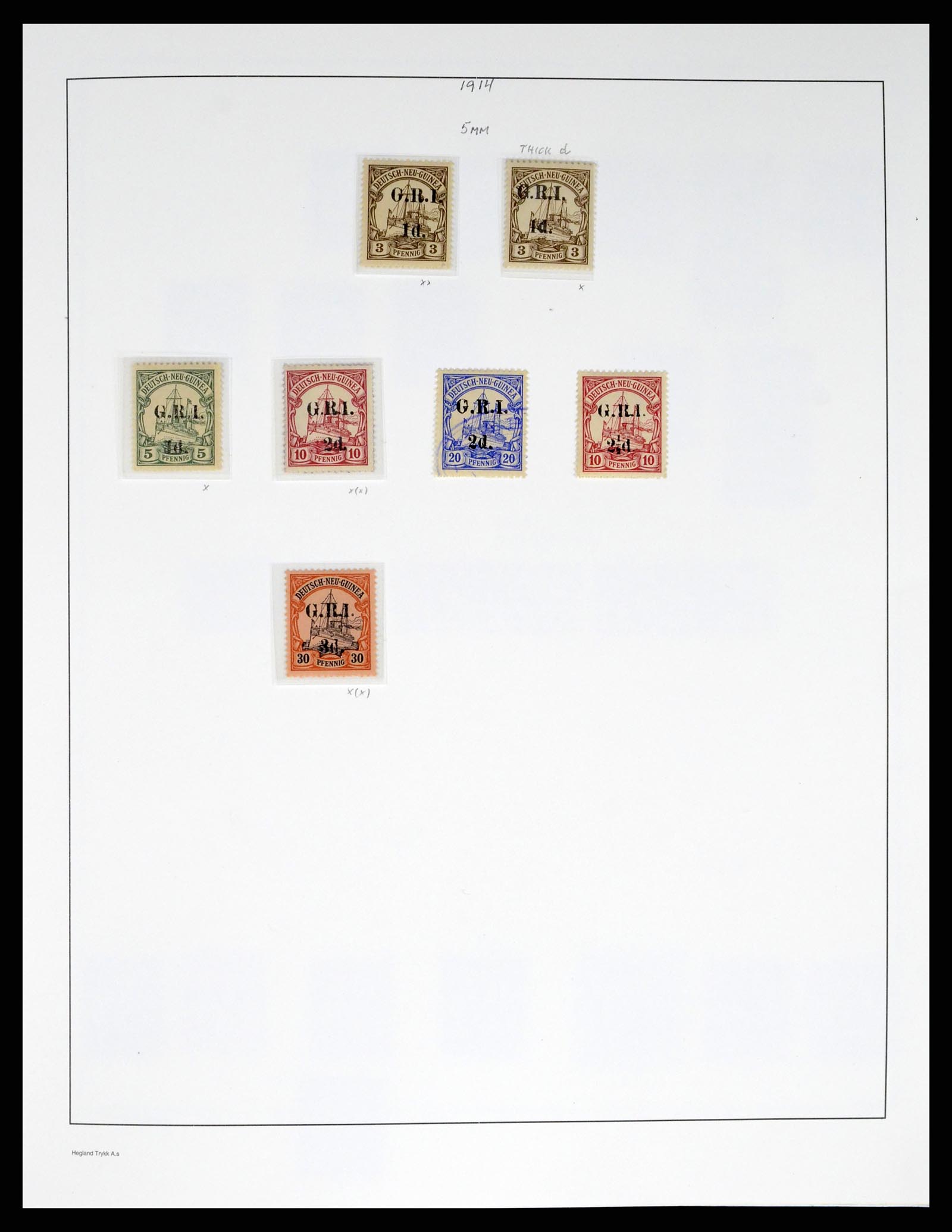 37933 001 - Stamp collection 37933 Papua and New Guinea 1914-2000.