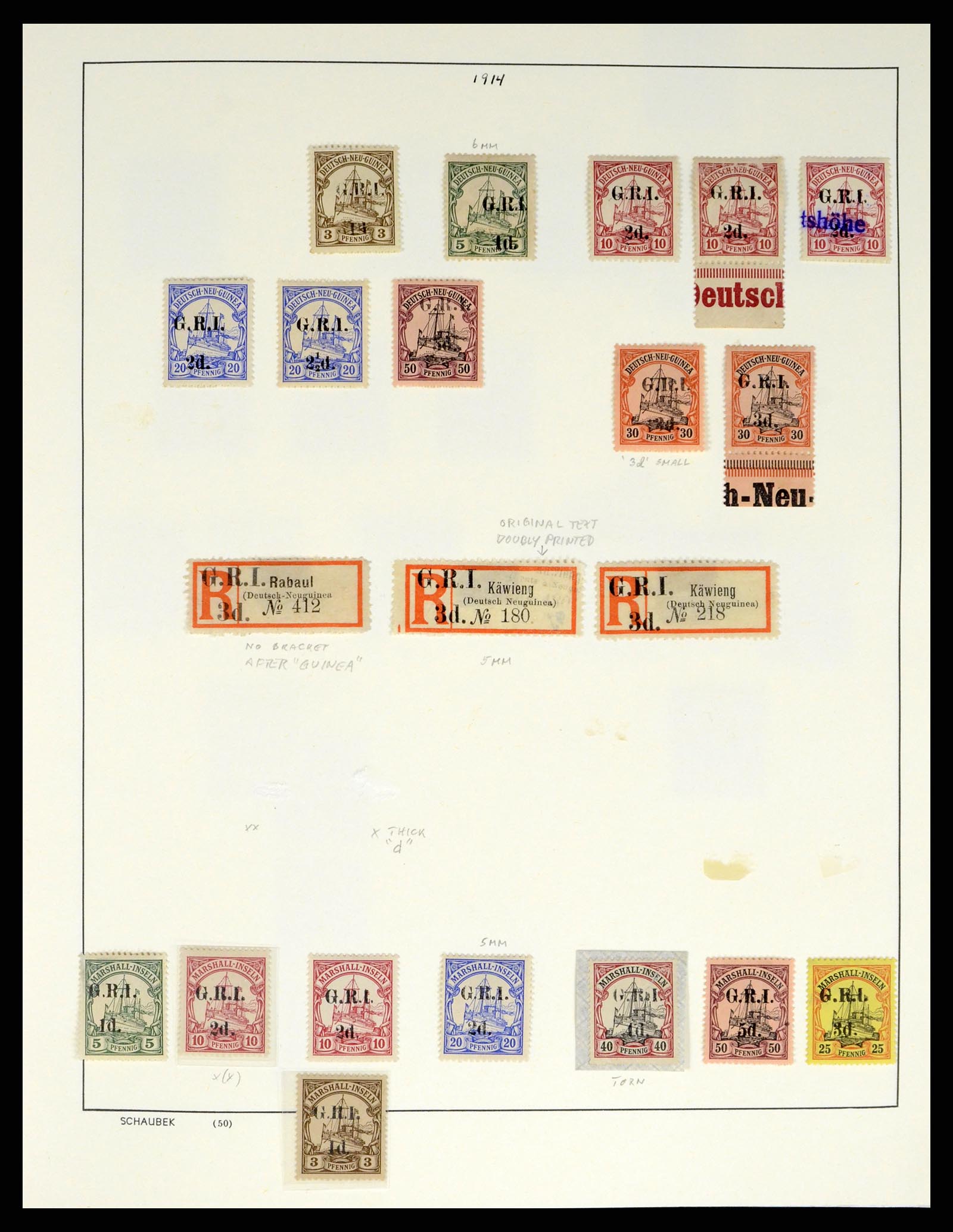 37933 002 - Stamp collection 37933 Papua and New Guinea 1914-2000.