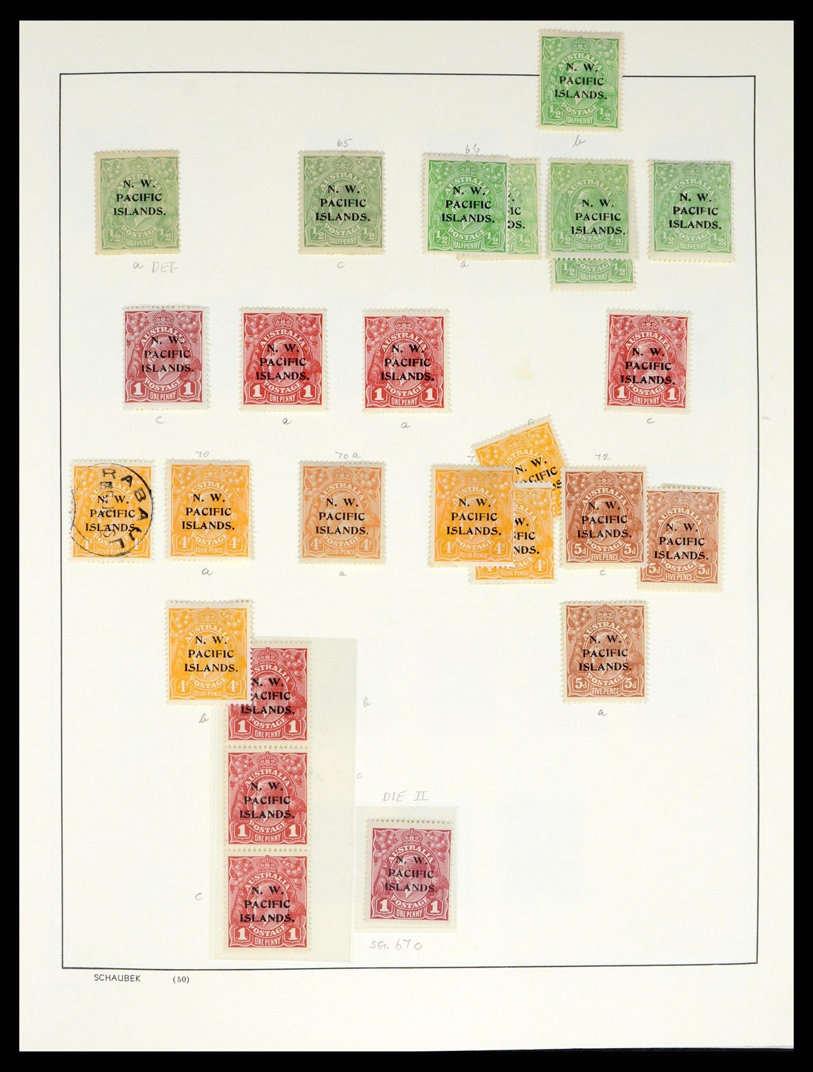 37933 003 - Stamp collection 37933 Papua and New Guinea 1914-2000.