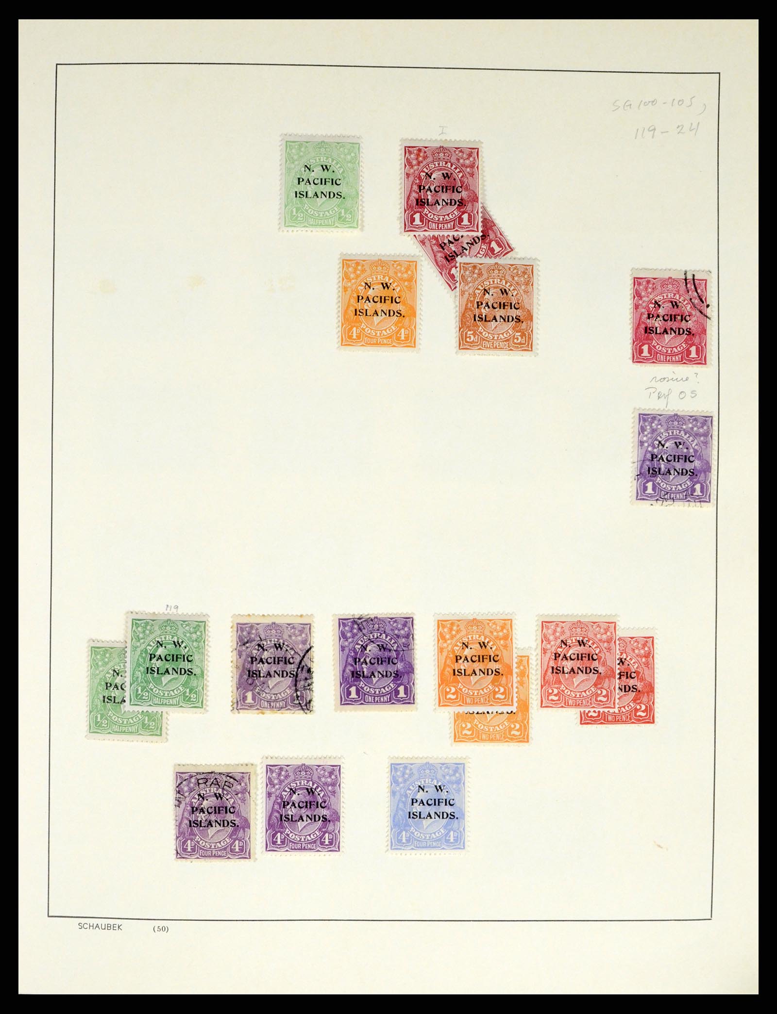 37933 007 - Stamp collection 37933 Papua and New Guinea 1914-2000.