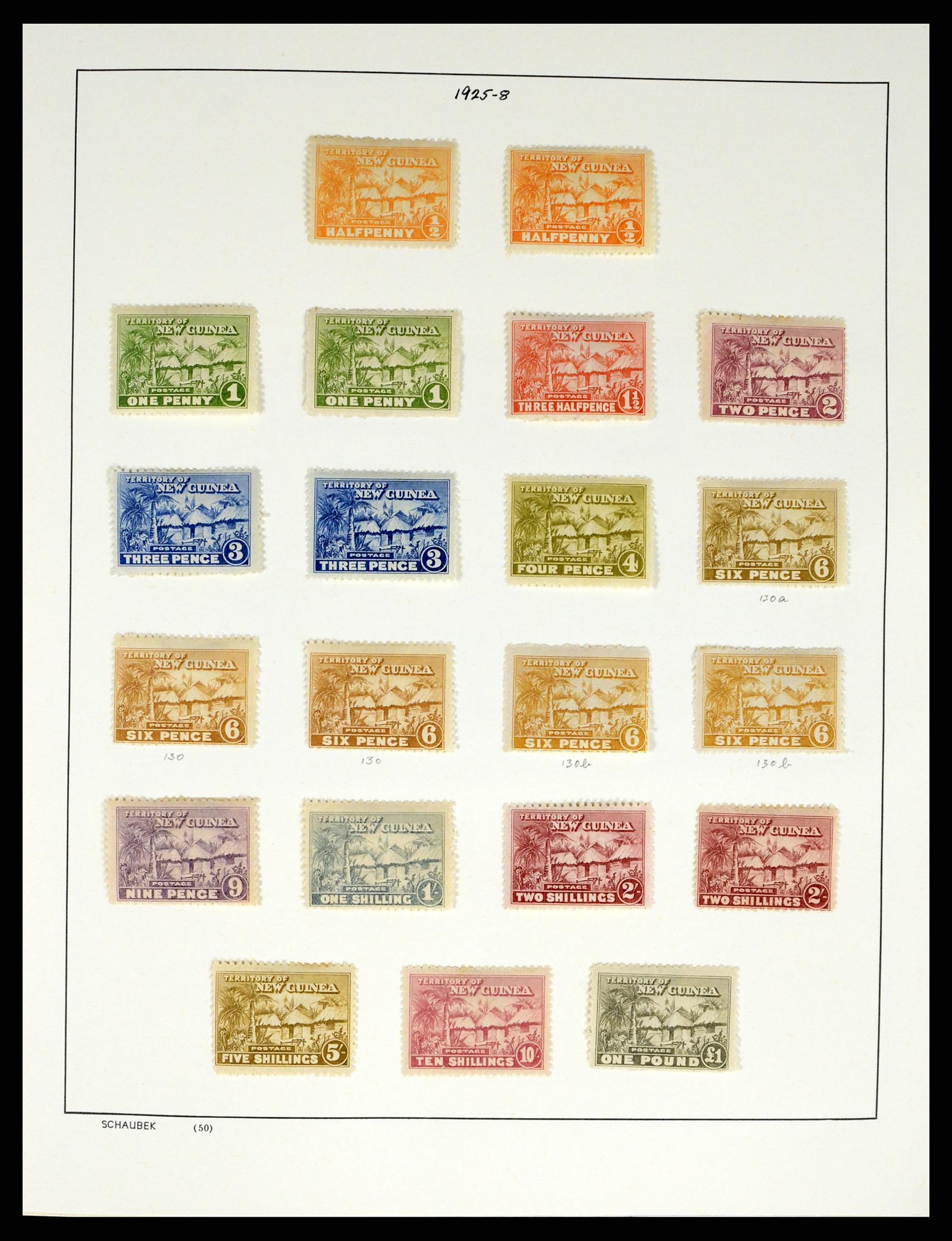 37933 008 - Stamp collection 37933 Papua and New Guinea 1914-2000.