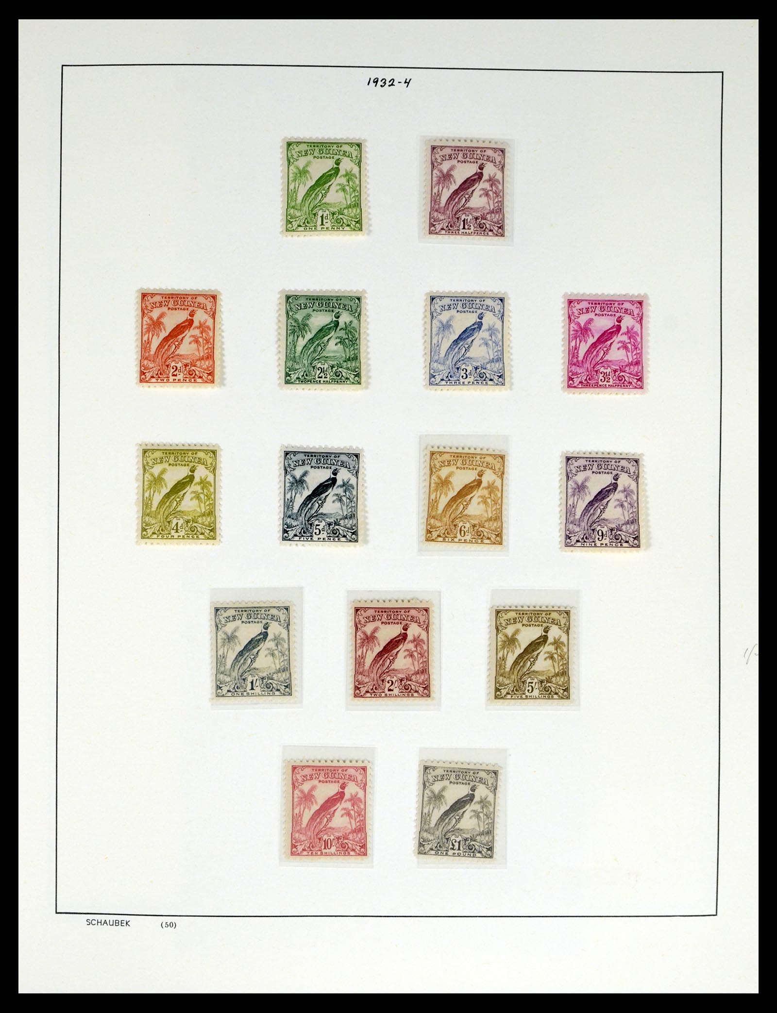 37933 013 - Stamp collection 37933 Papua and New Guinea 1914-2000.