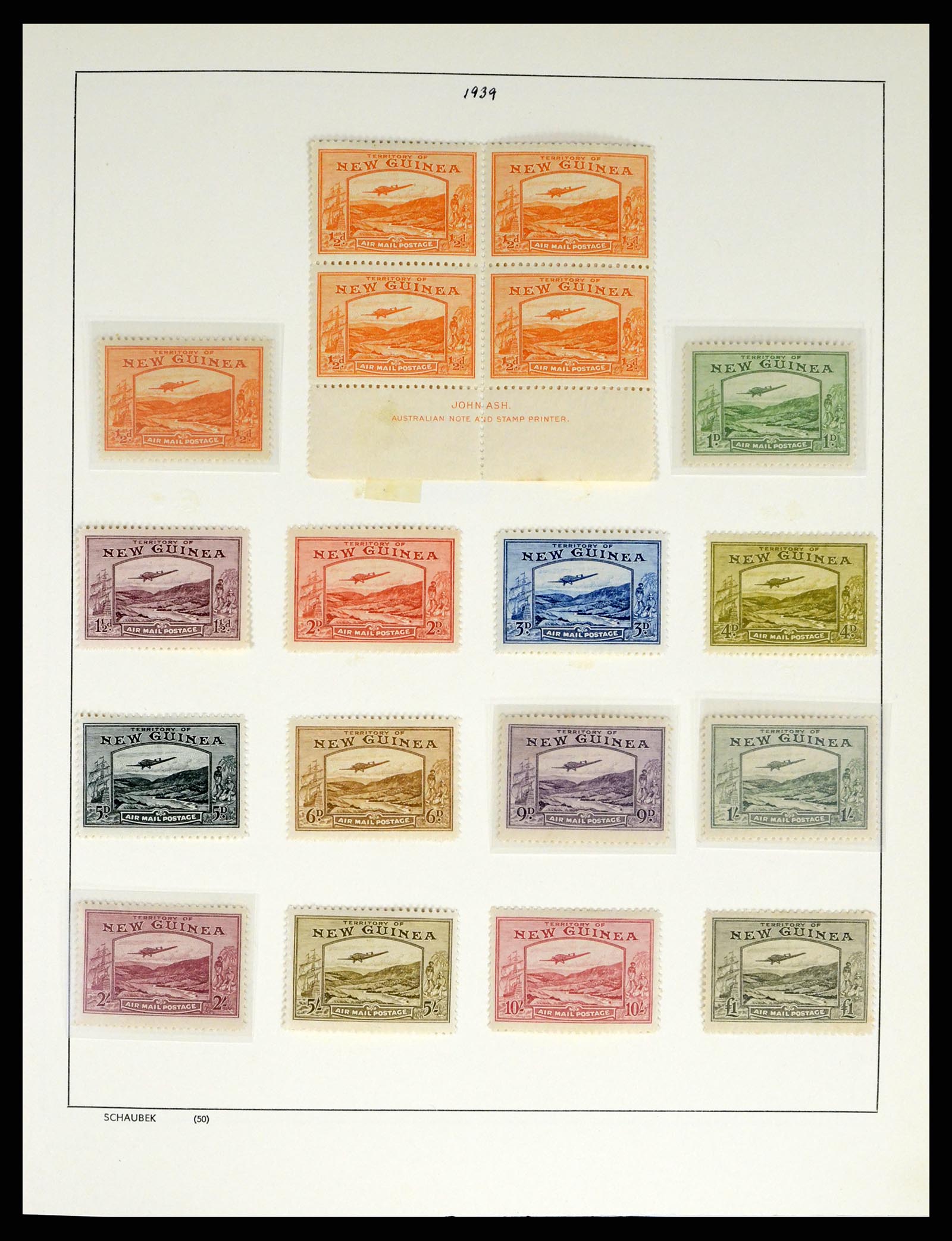 37933 019 - Stamp collection 37933 Papua and New Guinea 1914-2000.