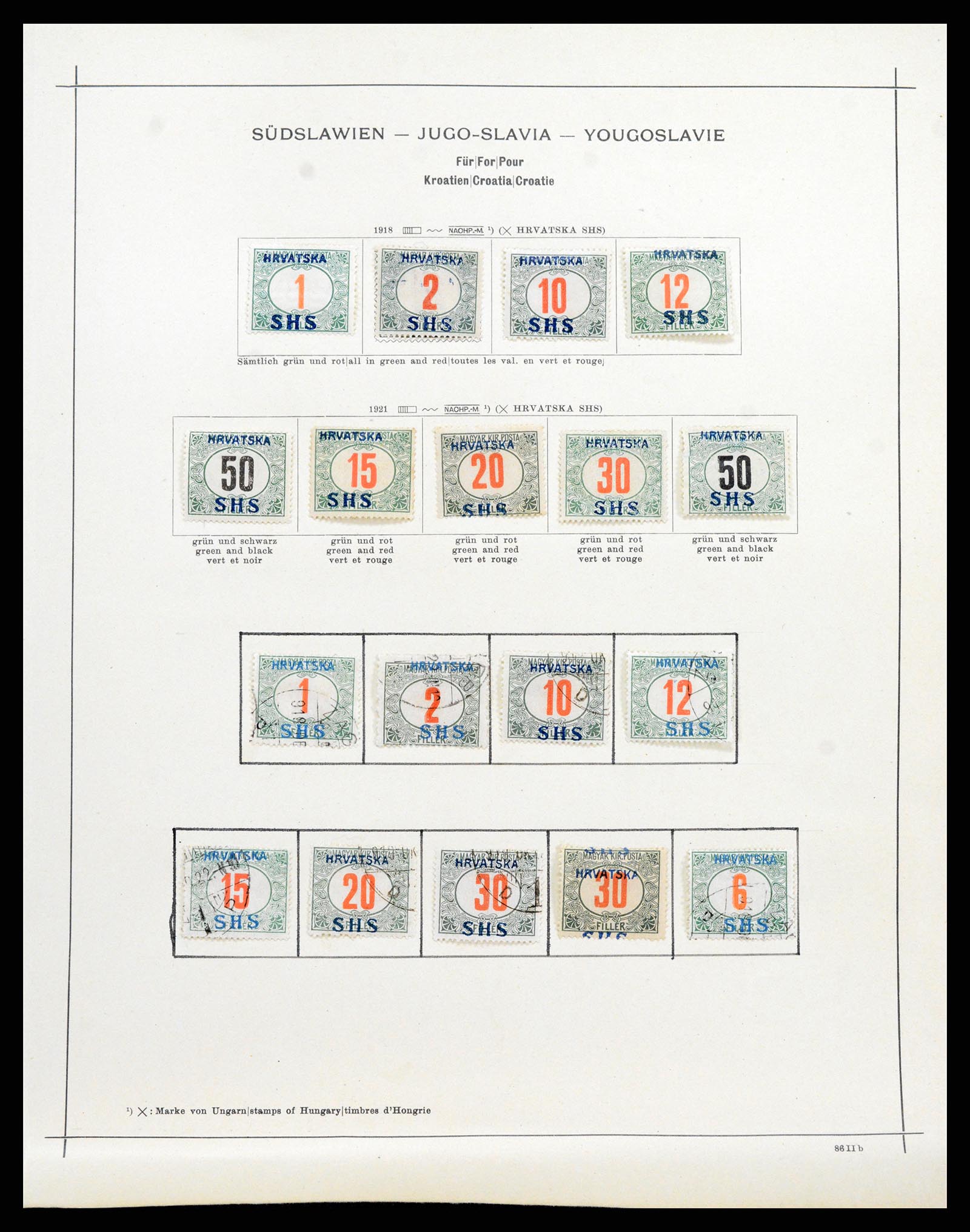 37934 014 - Stamp Collection 37934 Yugoslavia 1919-1966.