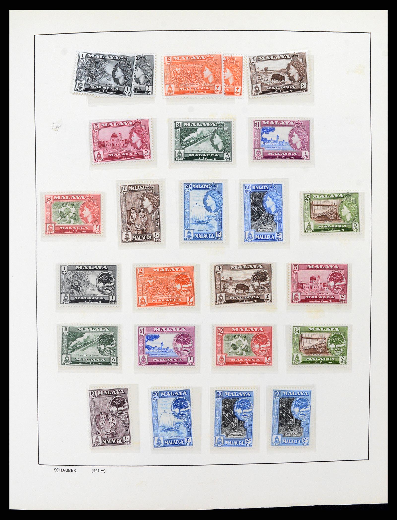 37945 003 - Stamp collection 37945 Supercollection Malayan States 1878-2000.