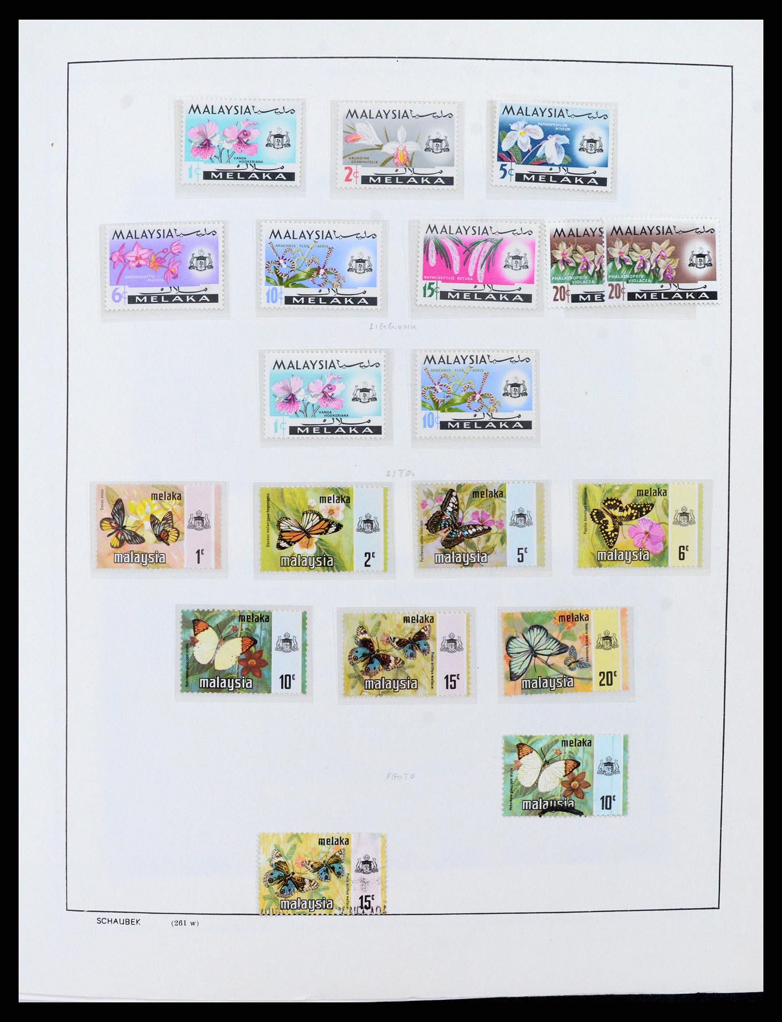 37945 004 - Stamp collection 37945 Supercollection Malayan States 1878-2000.
