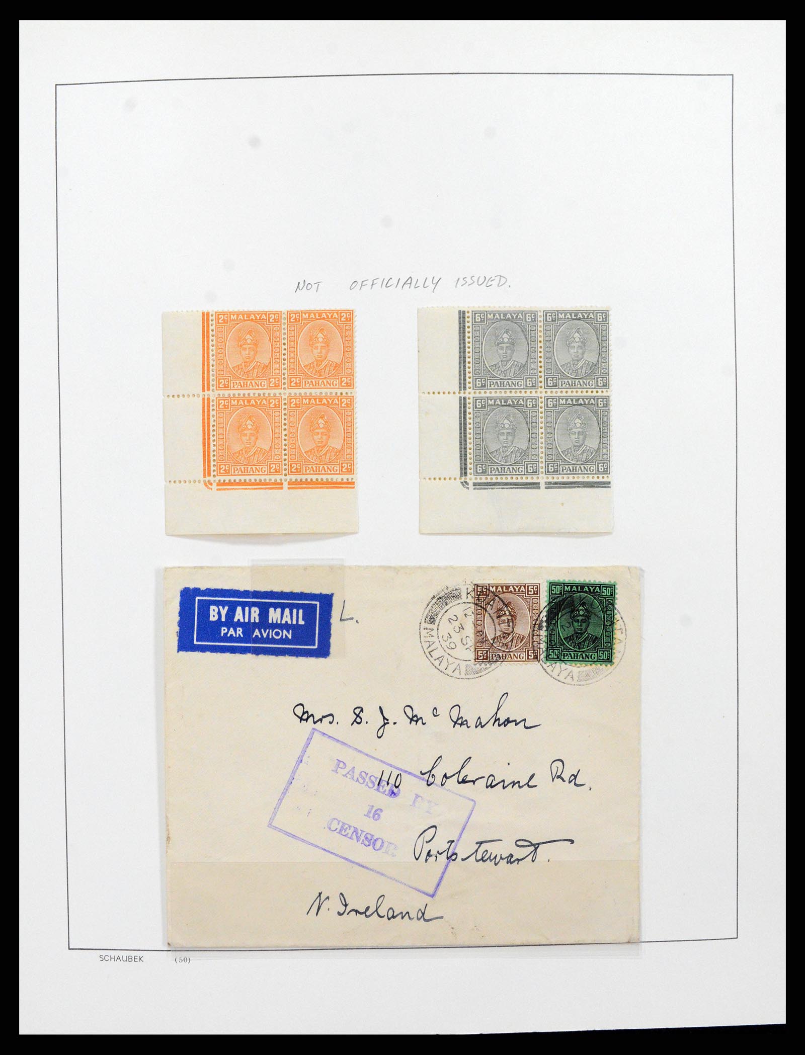 37945 016 - Stamp collection 37945 Supercollection Malayan States 1878-2000.