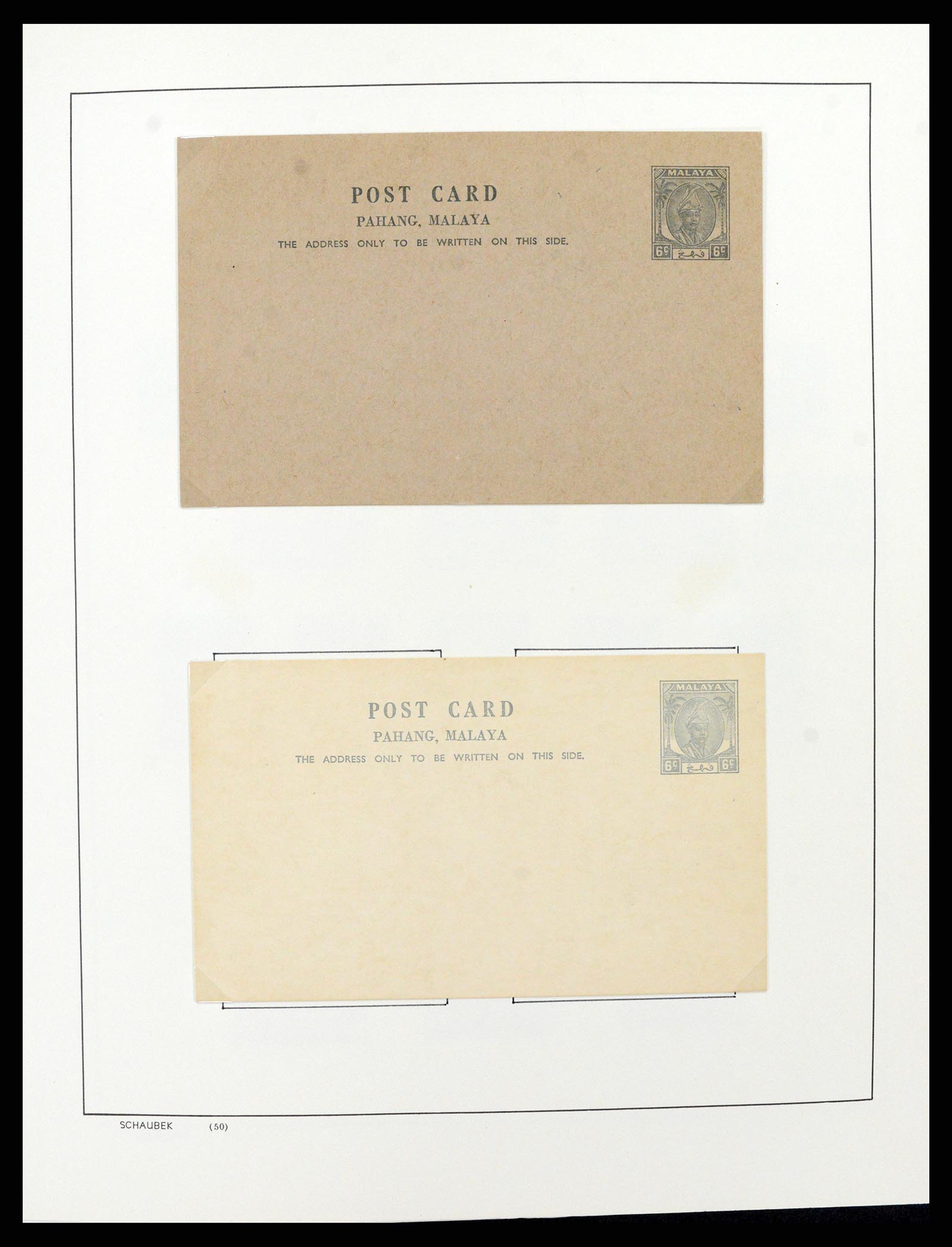 37945 019 - Stamp collection 37945 Supercollection Malayan States 1878-2000.
