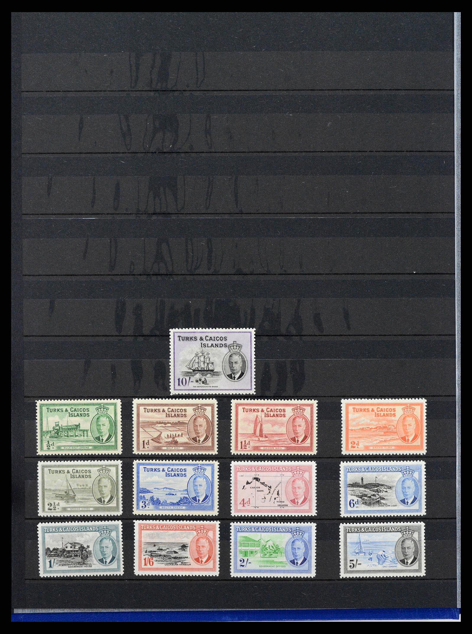 37947 023 - Stamp collection 37947 Turks & Caicos 1867-1978.