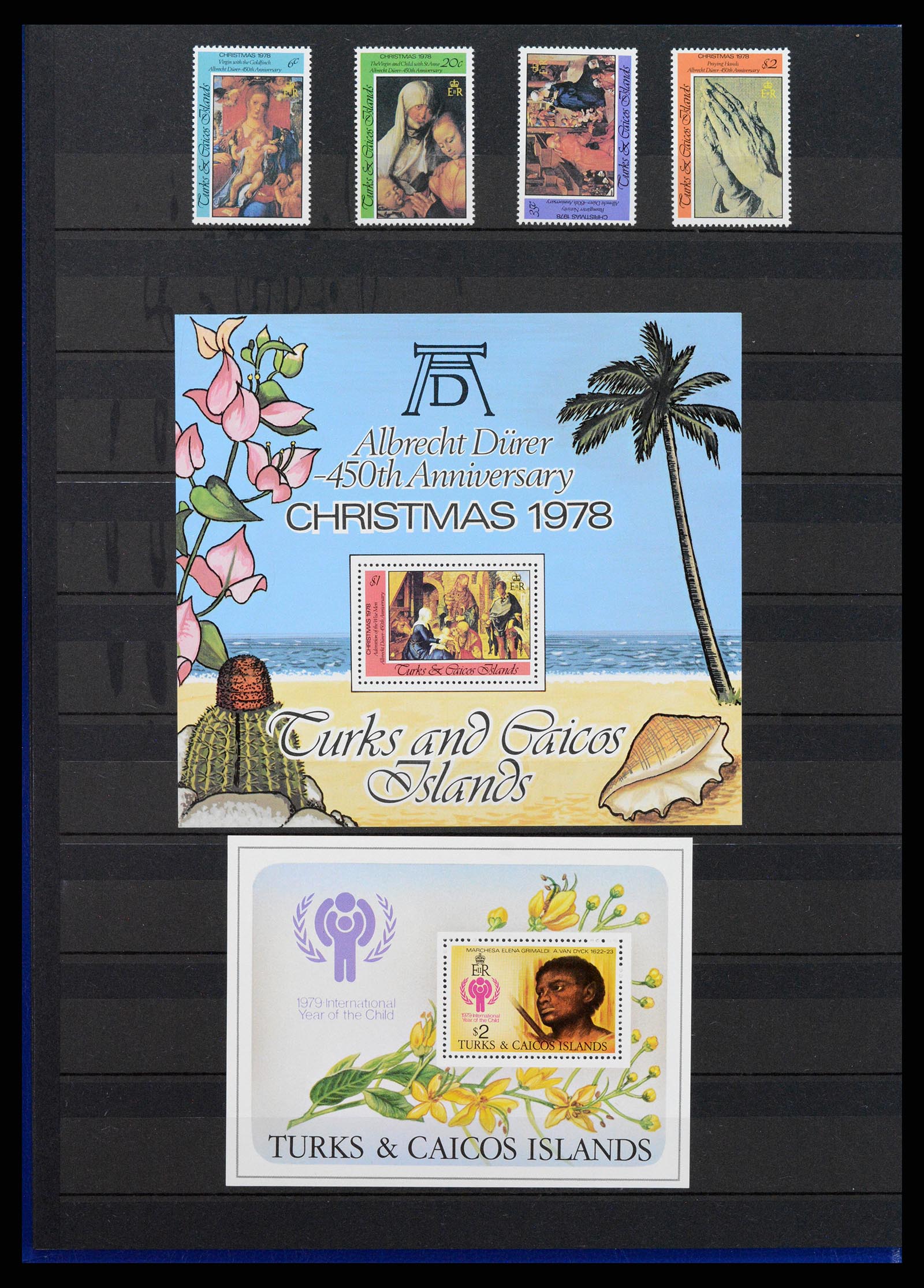 37947 039 - Stamp collection 37947 Turks & Caicos 1867-1978.