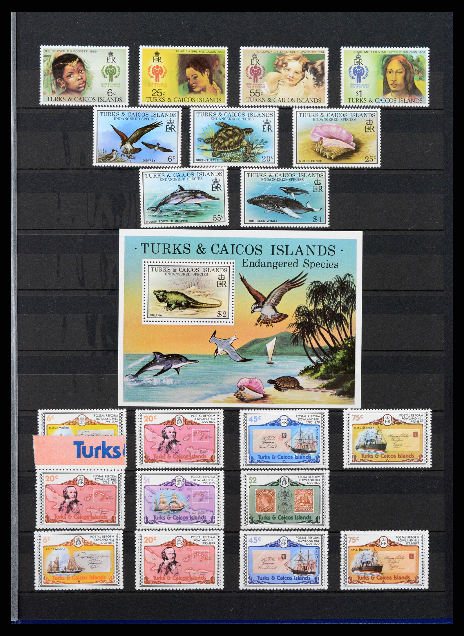 37947 040 - Stamp collection 37947 Turks & Caicos 1867-1978.