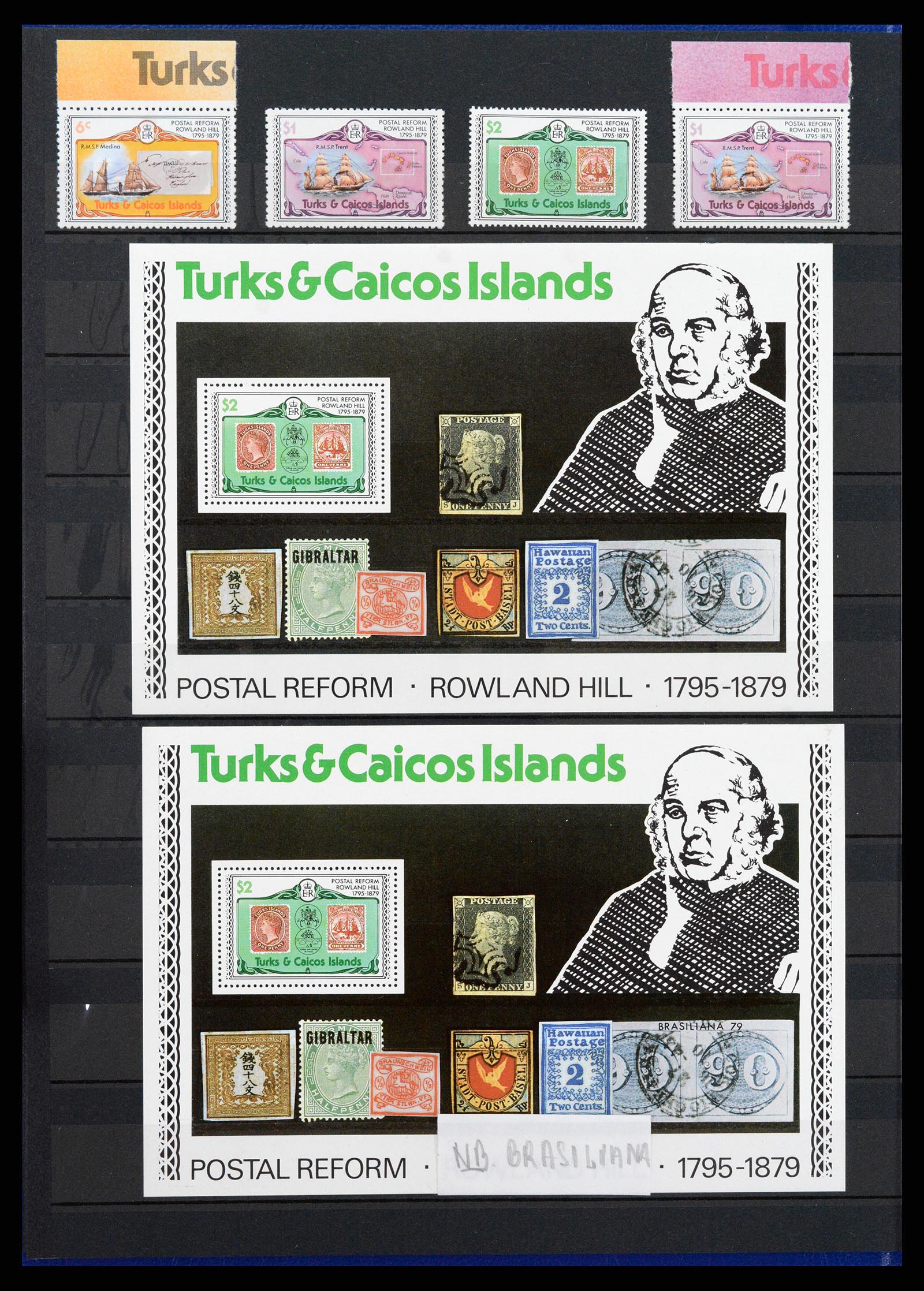 37947 041 - Stamp collection 37947 Turks & Caicos 1867-1978.