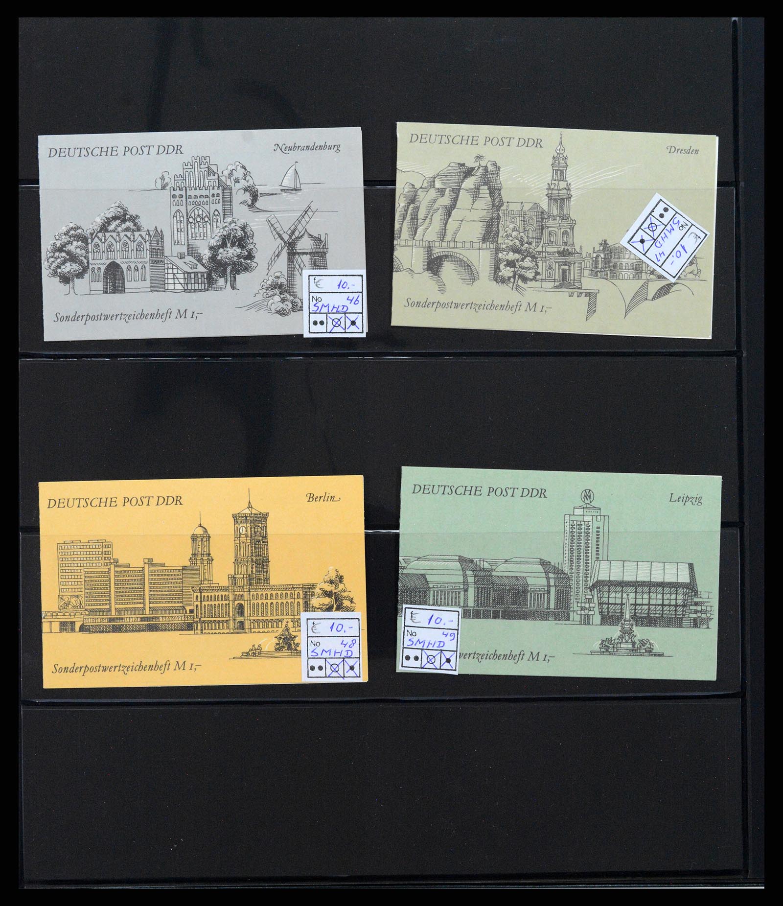 37951 008 - Postzegelverzameling 37951 Duitsland postzegelboekjes 1919-2003.