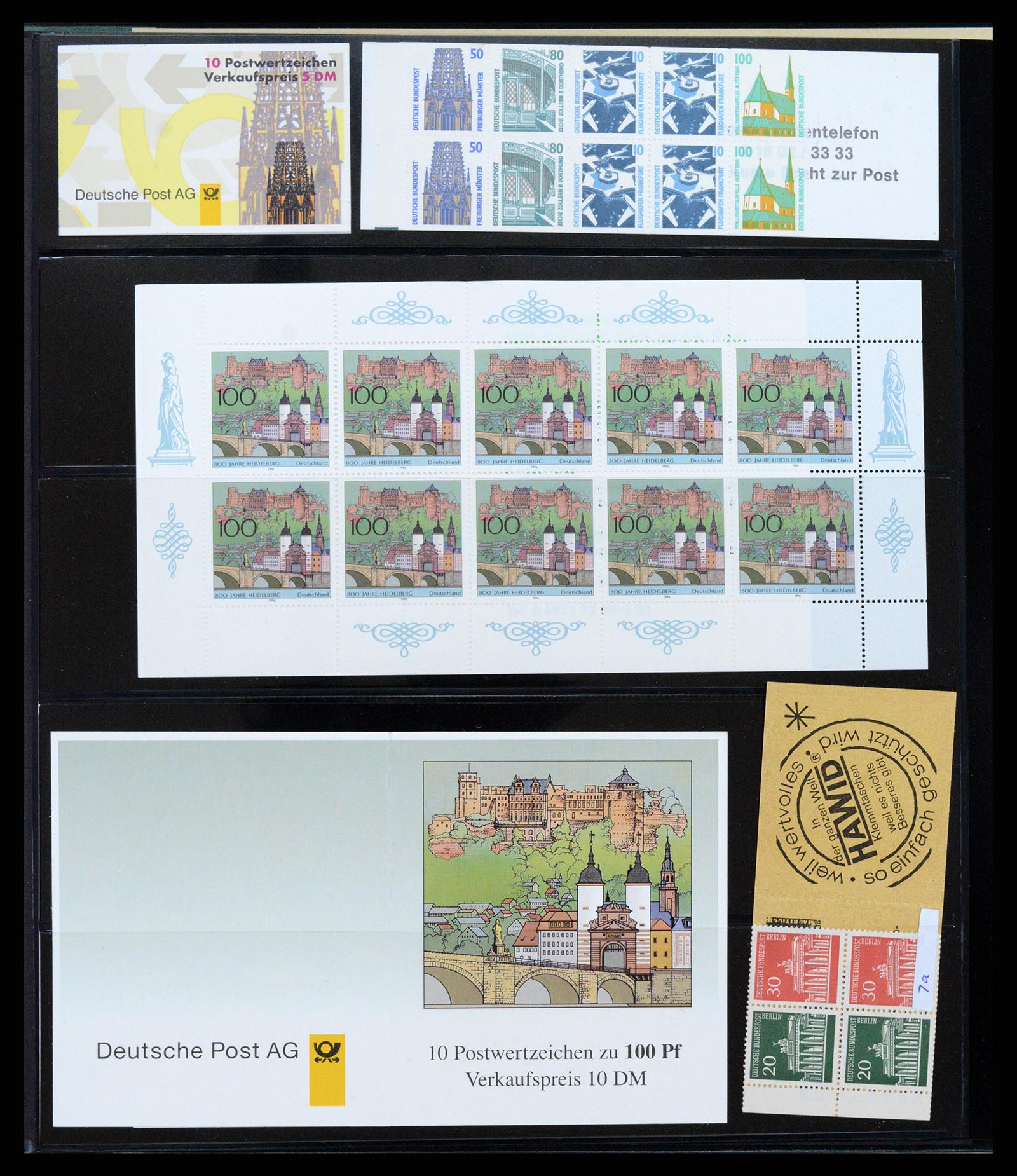 37951 016 - Postzegelverzameling 37951 Duitsland postzegelboekjes 1919-2003.