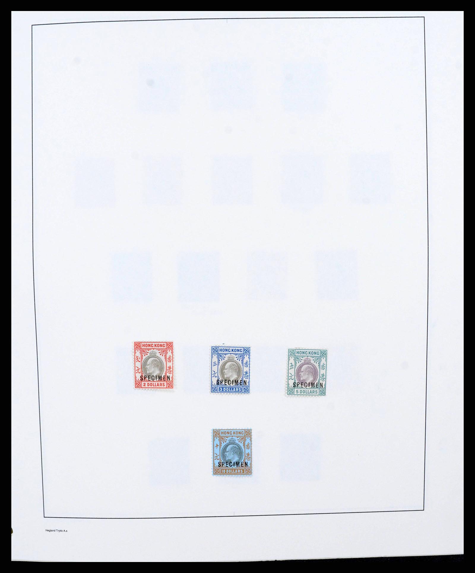 37955 0015 - Stamp collection 37955 Hong Kong supercollection 1862-2007.