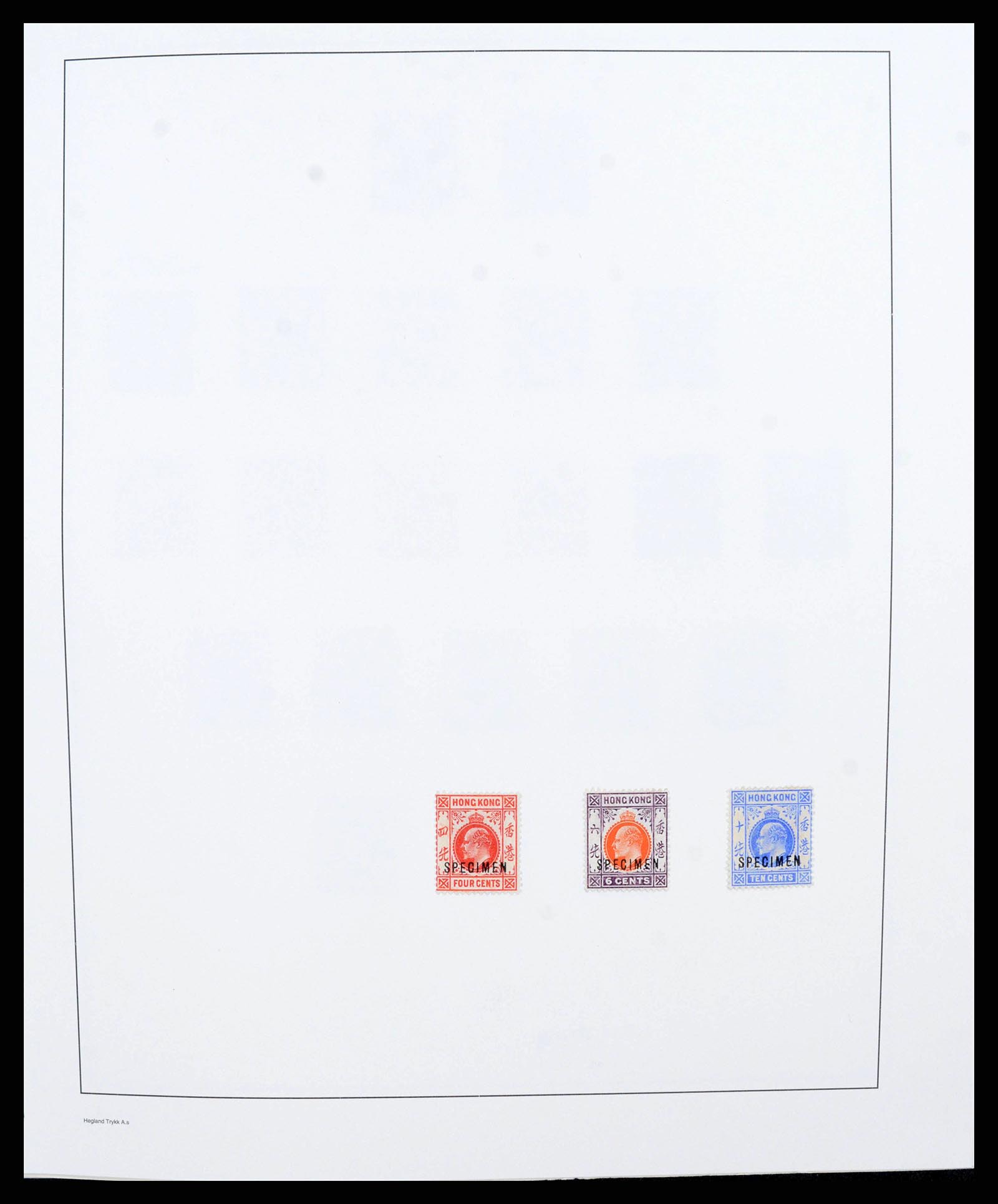 37955 0017 - Stamp collection 37955 Hong Kong supercollection 1862-2007.