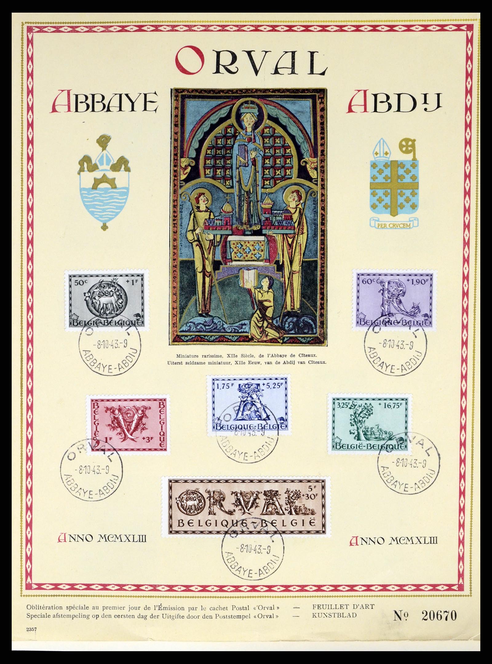 37959 060 - Postzegelverzameling 37959 België en Belgisch Congo 1849-1960.