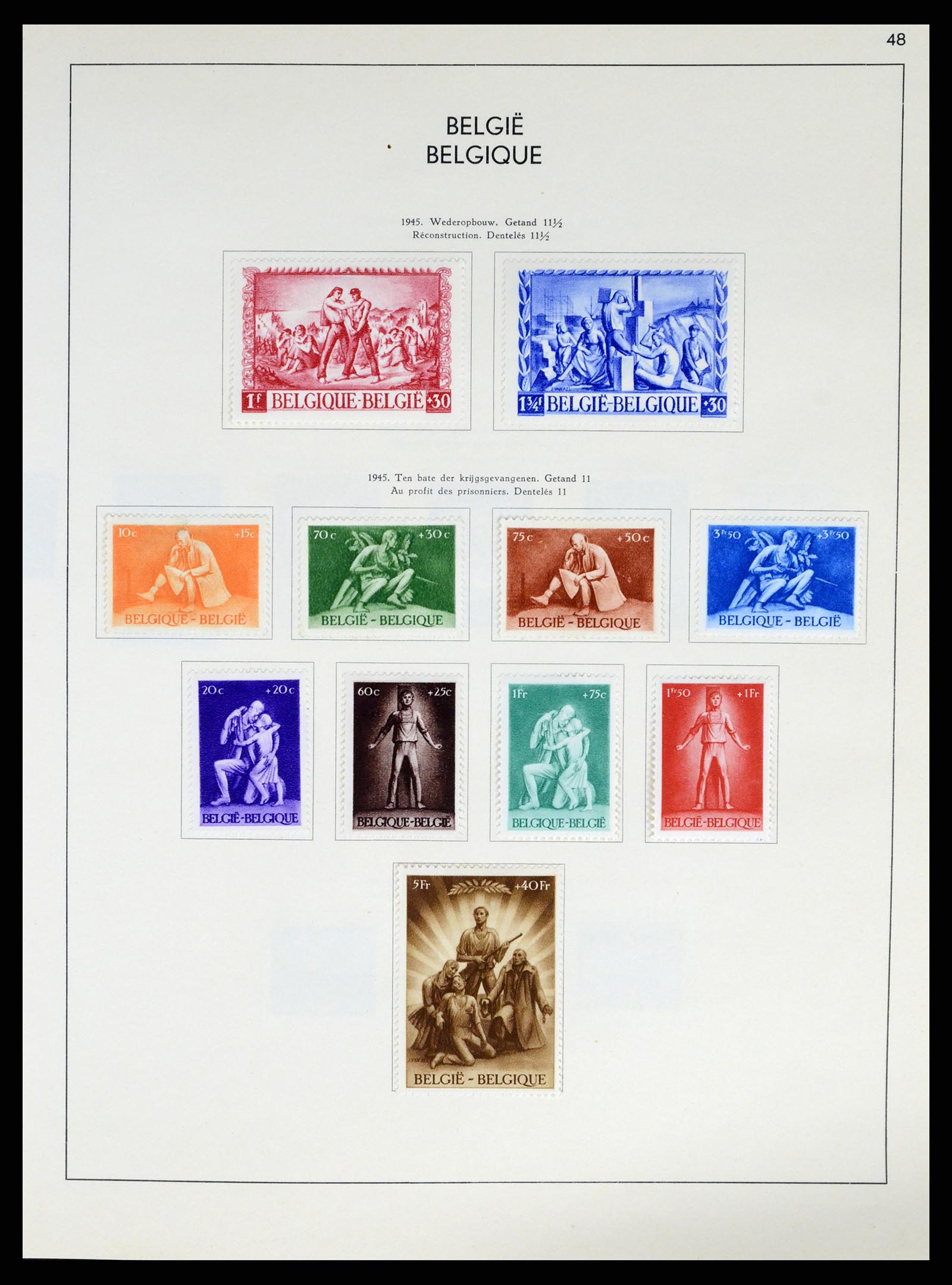 37959 066 - Stamp Collection 37959 Belgium and Belgian Congo 1849-1960.