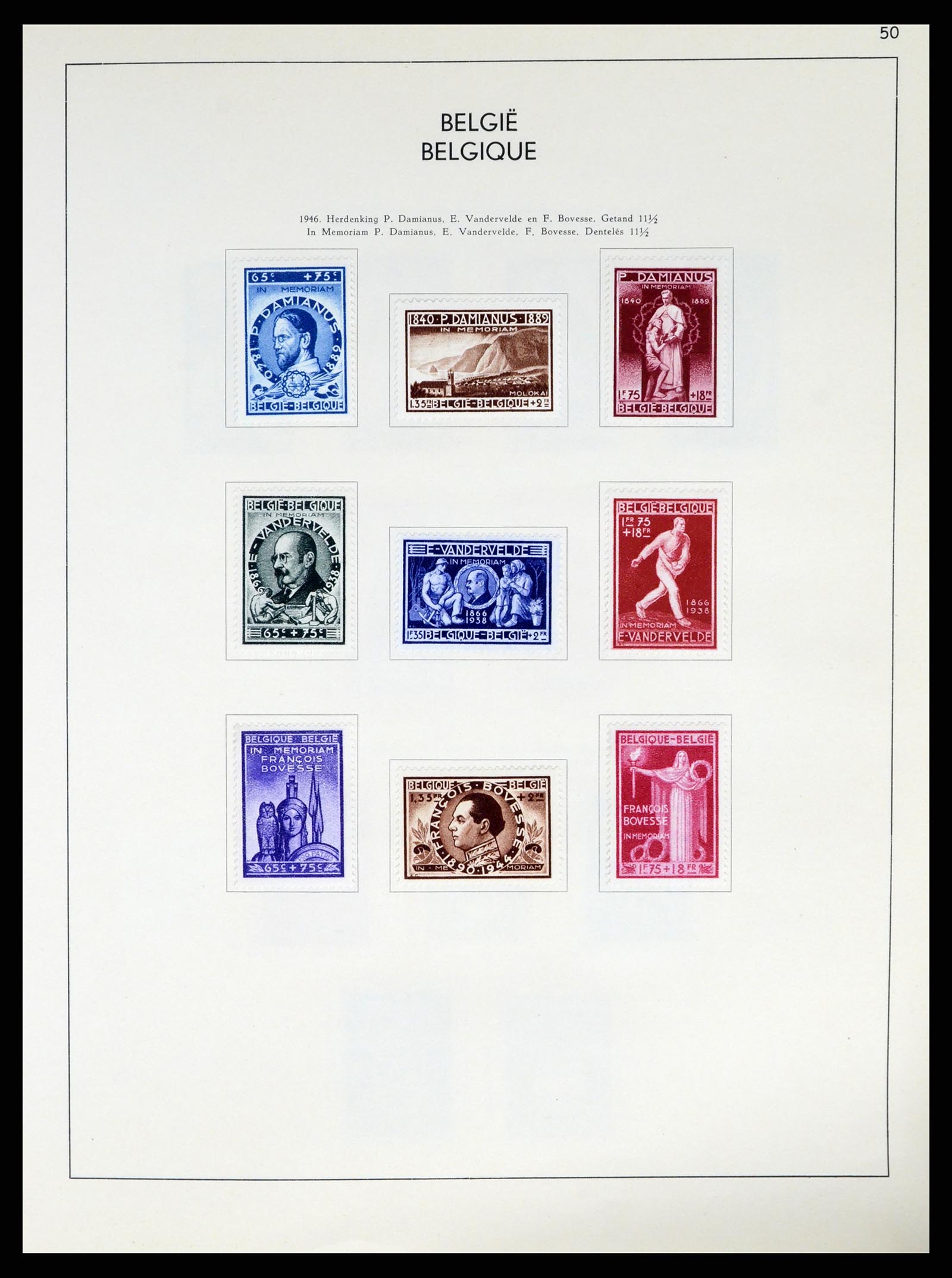 37959 068 - Stamp Collection 37959 Belgium and Belgian Congo 1849-1960.