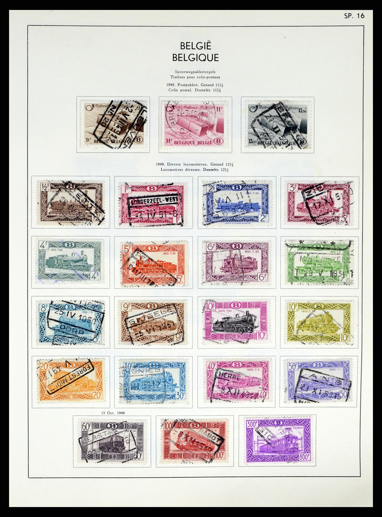 37959 149 - Stamp Collection 37959 Belgium and Belgian Congo 1849-1960.