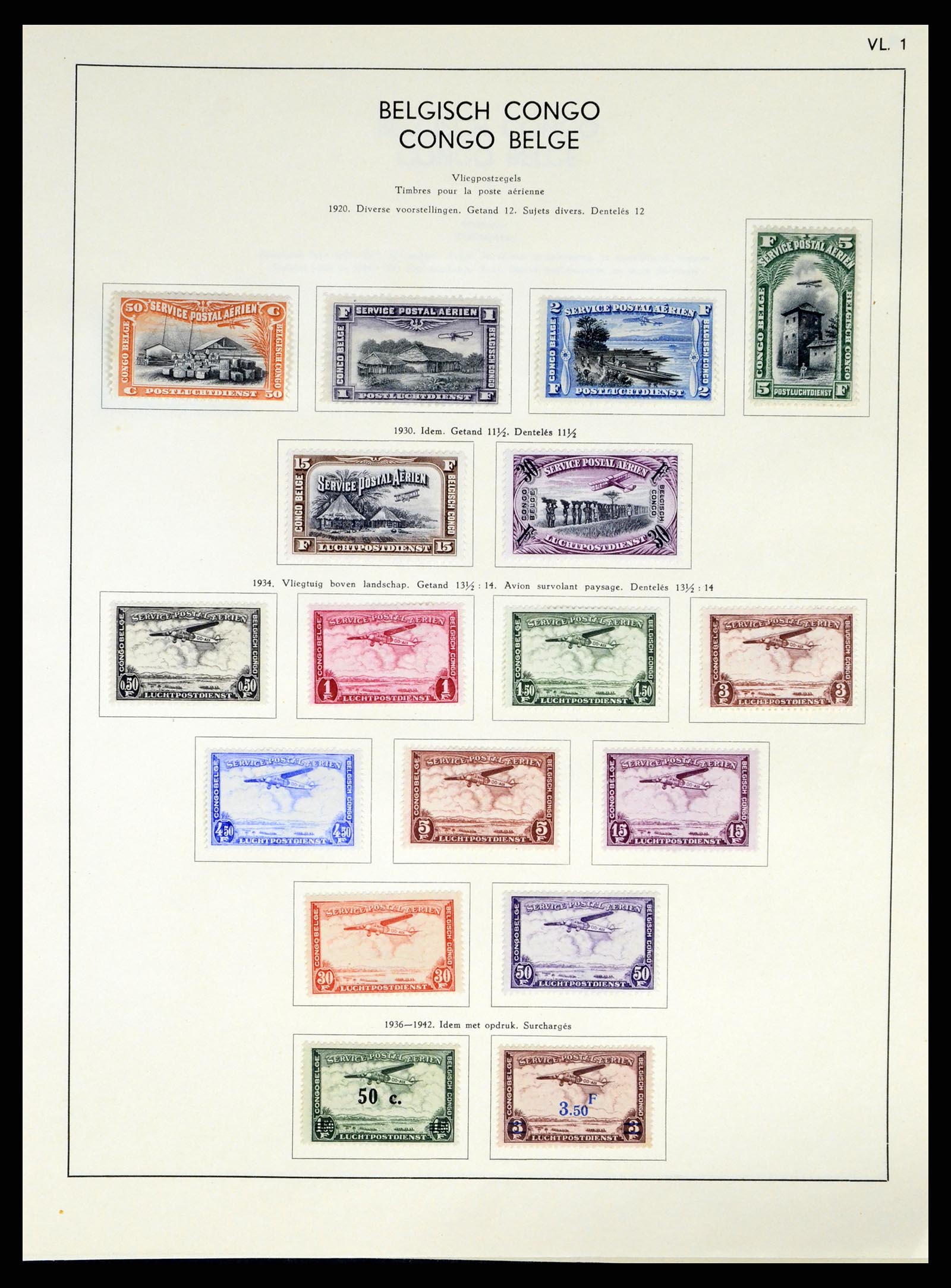37959 180 - Stamp Collection 37959 Belgium and Belgian Congo 1849-1960.