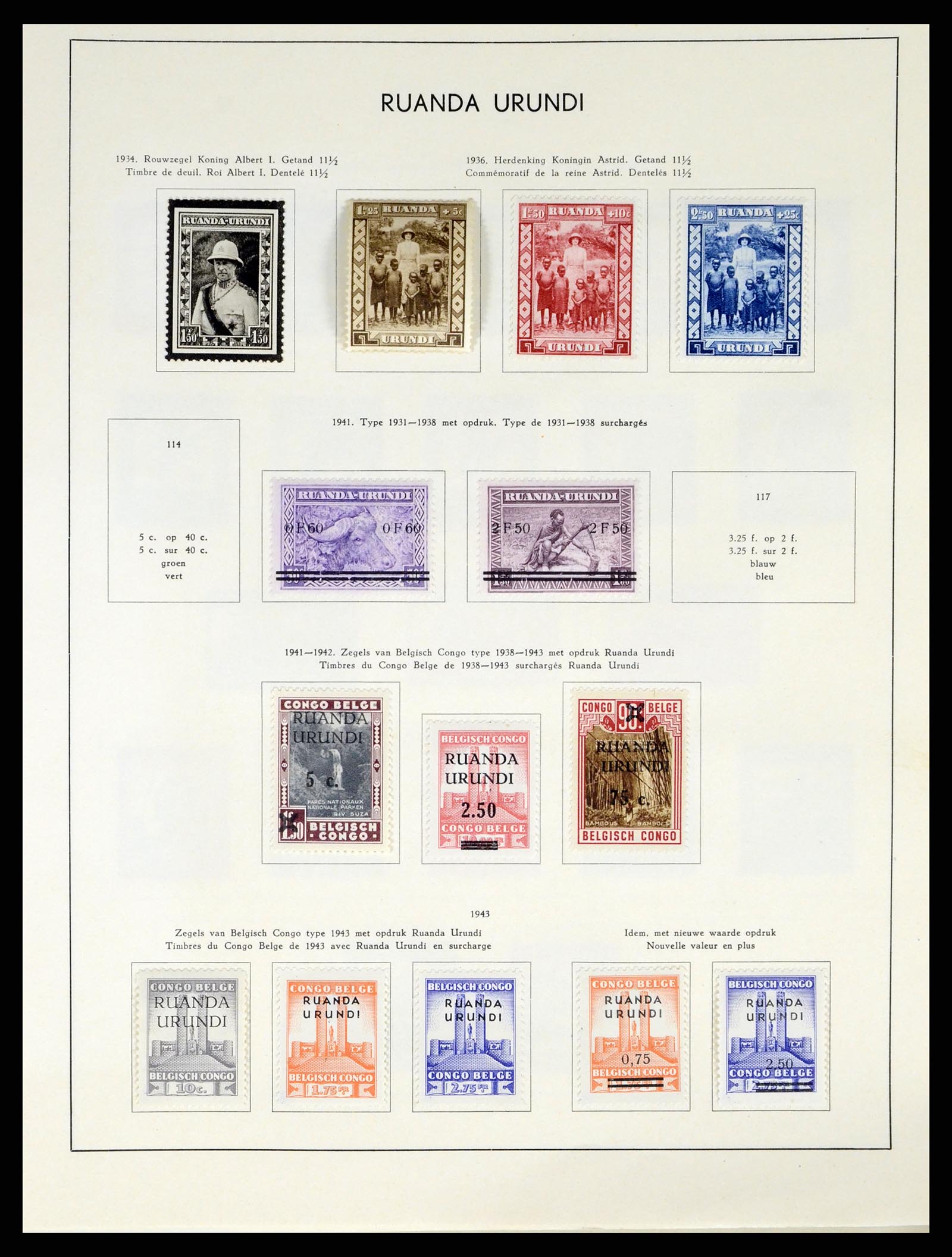 37959 188 - Stamp Collection 37959 Belgium and Belgian Congo 1849-1960.