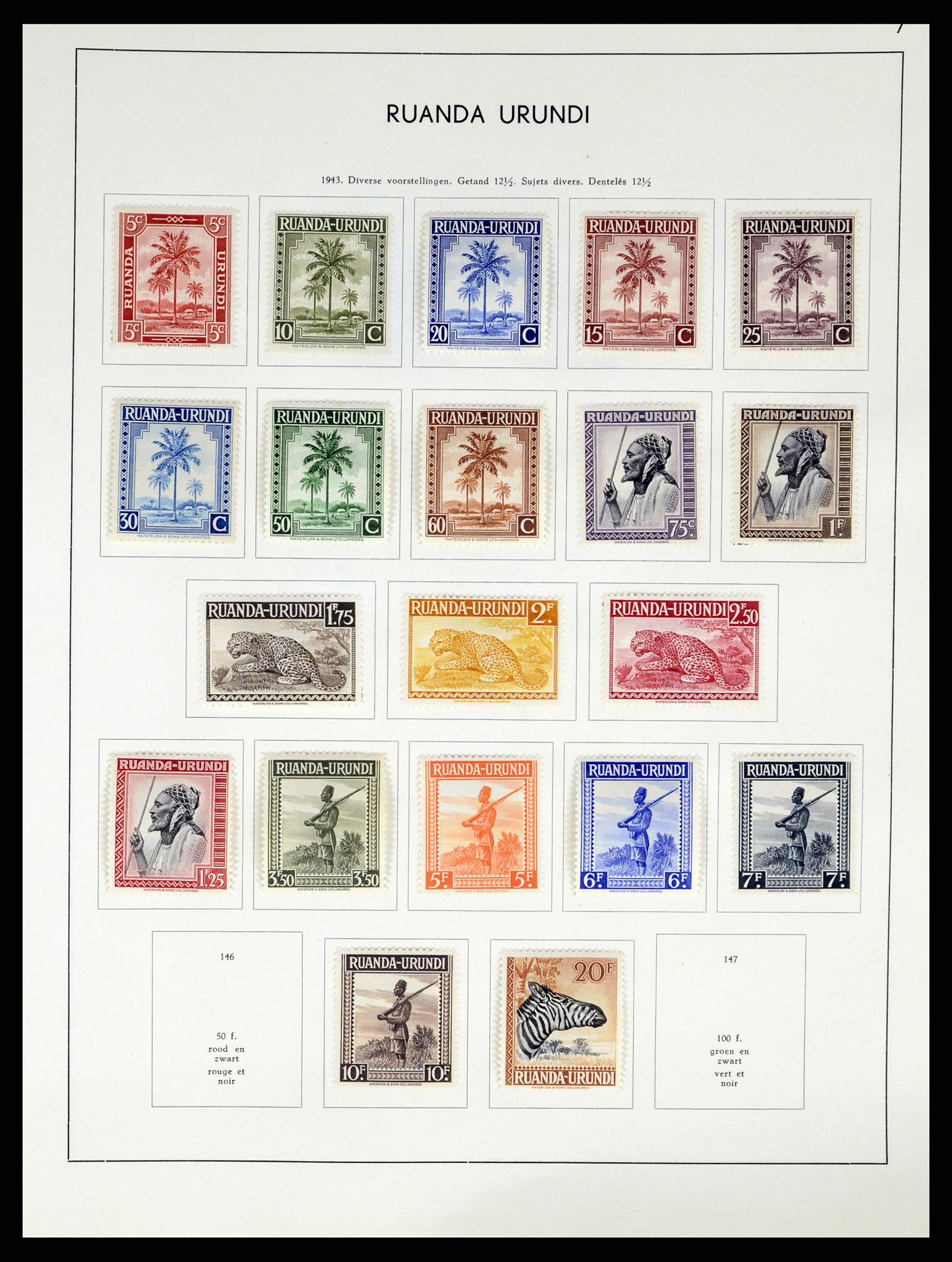 37959 189 - Stamp Collection 37959 Belgium and Belgian Congo 1849-1960.