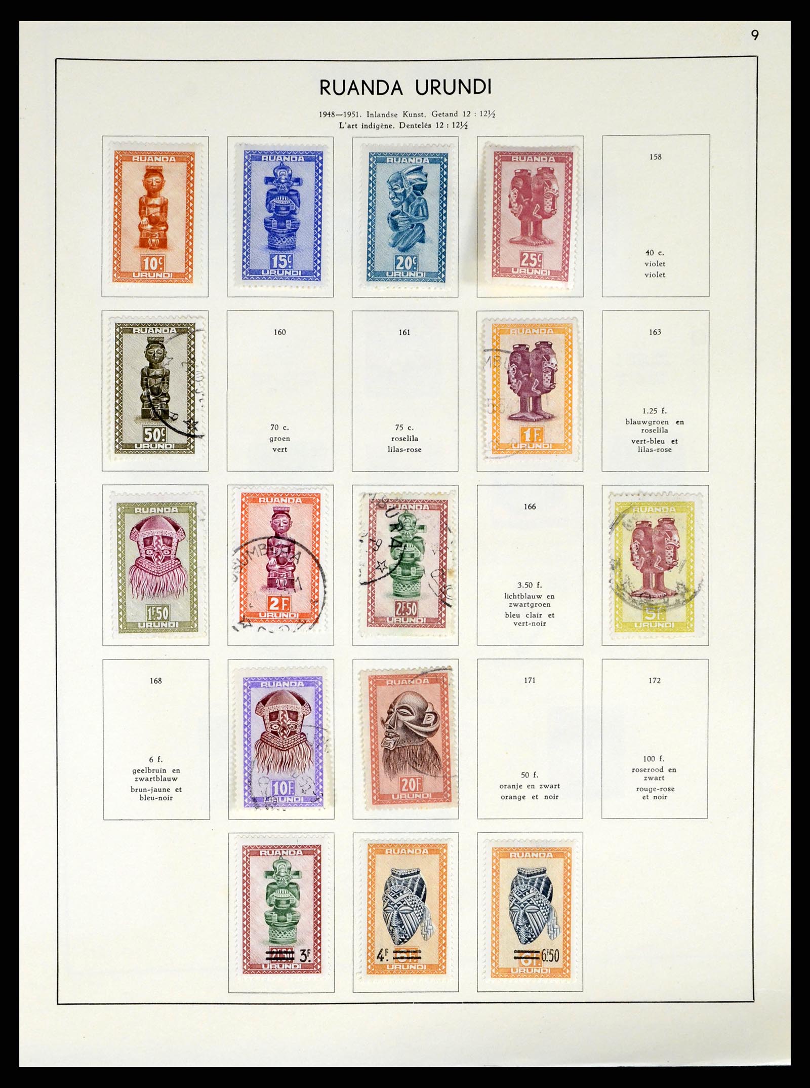 37959 191 - Stamp Collection 37959 Belgium and Belgian Congo 1849-1960.