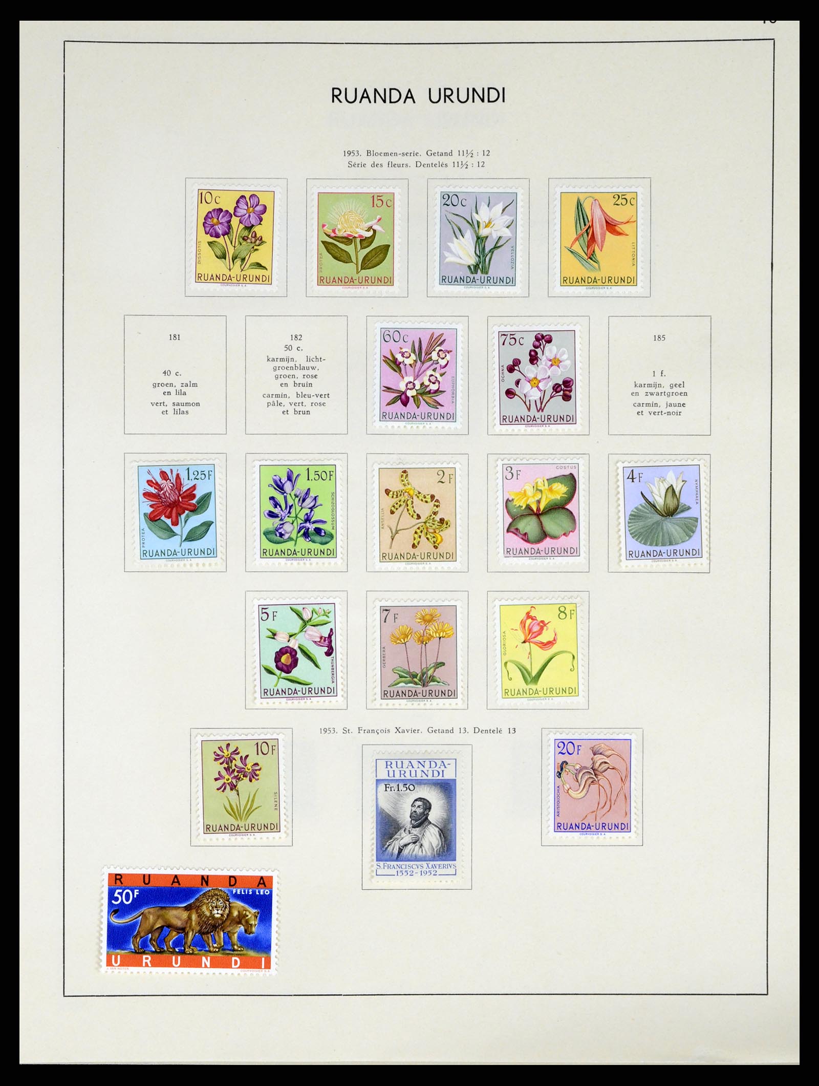 37959 192 - Postzegelverzameling 37959 België en Belgisch Congo 1849-1960.